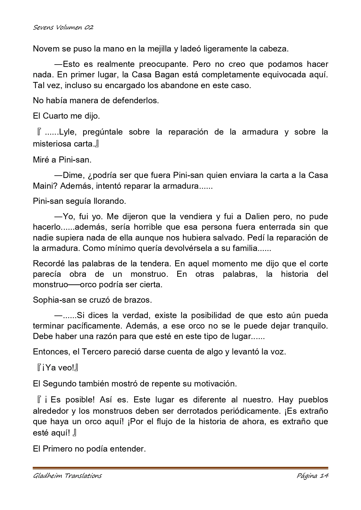 Página 14 del Manga