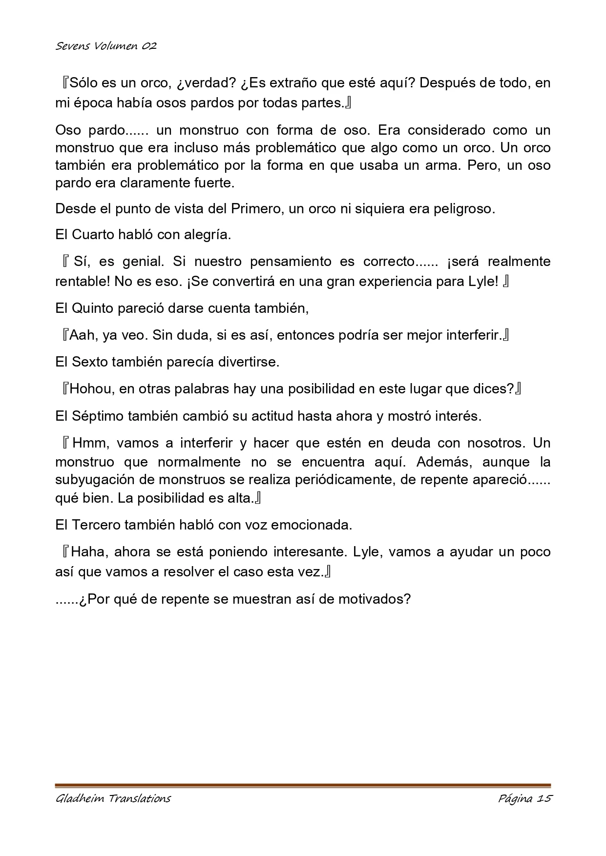 Página 15 del Manga