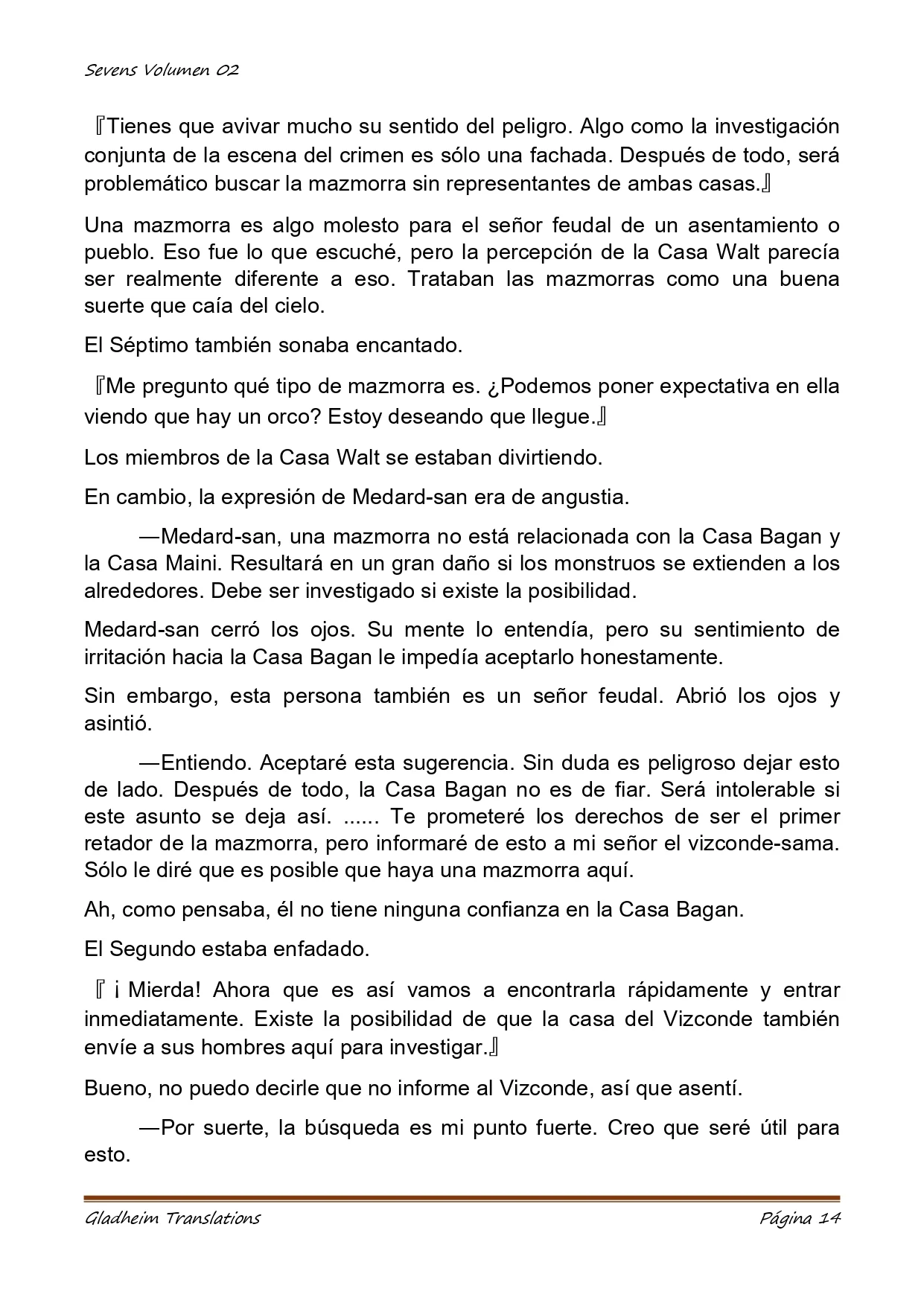 Página 14 del Manga