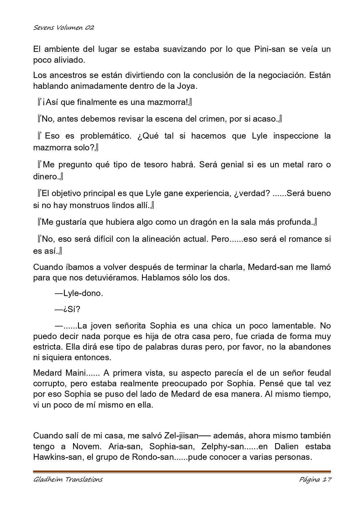 Página 17 del Manga