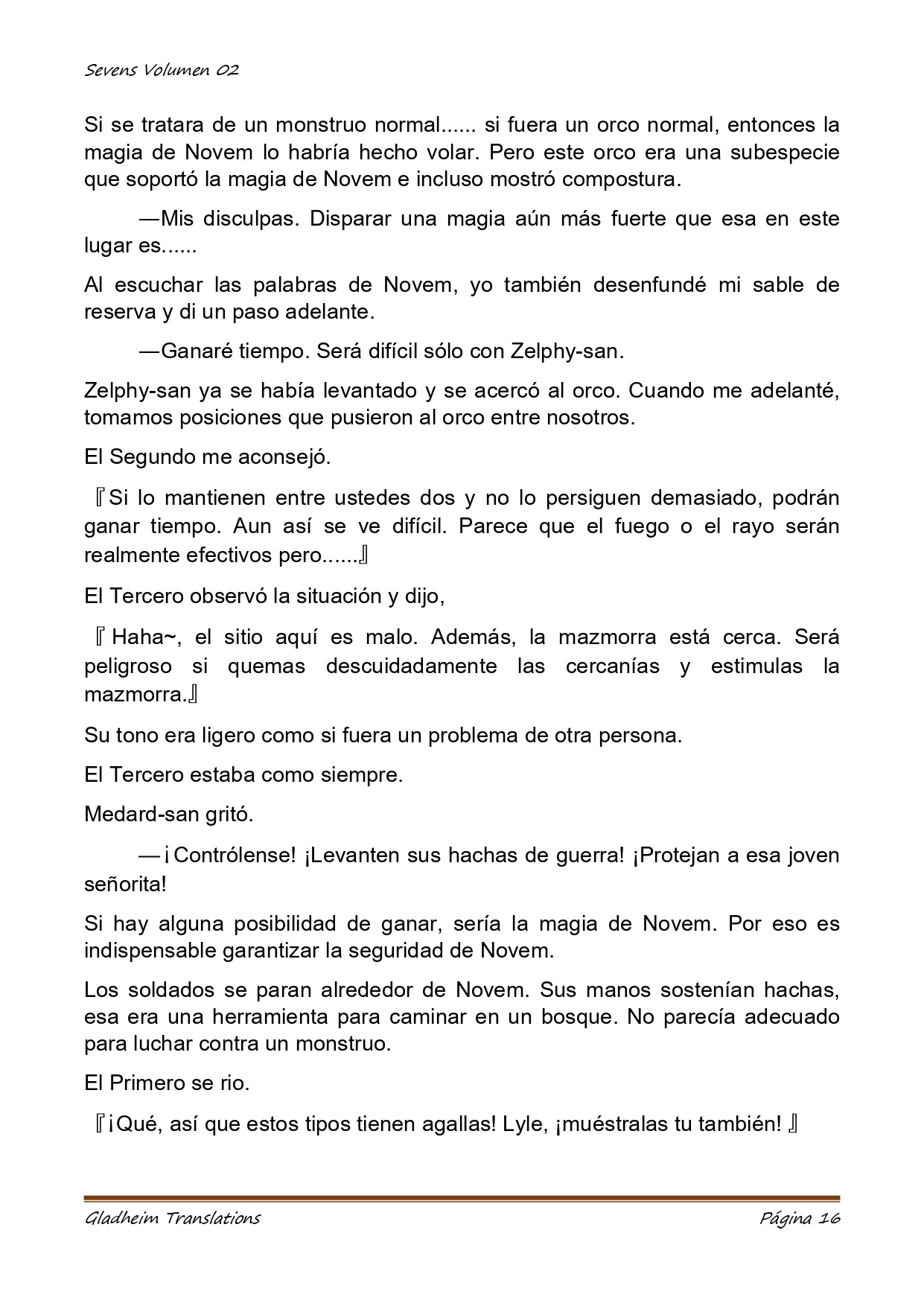 Página 16 del Manga