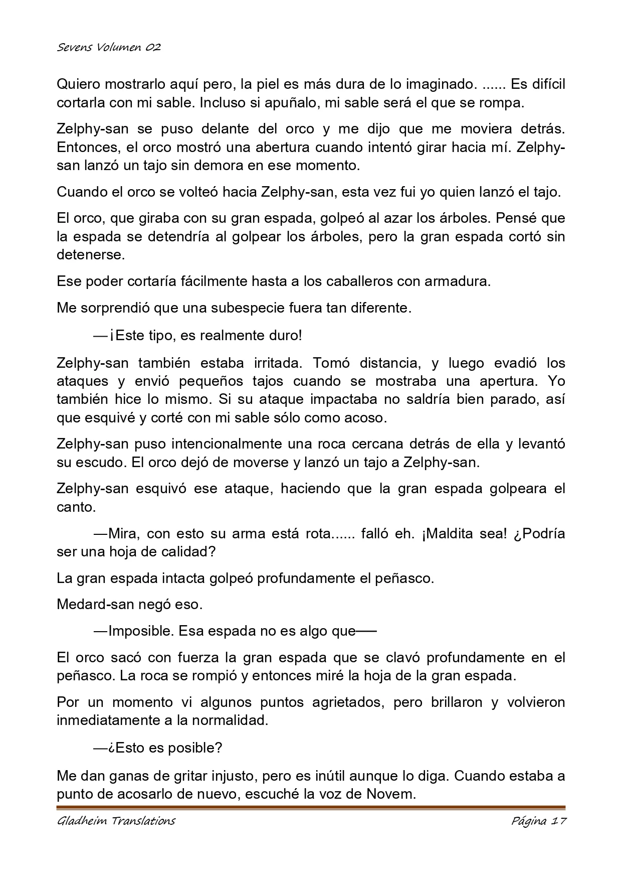 Página 17 del Manga