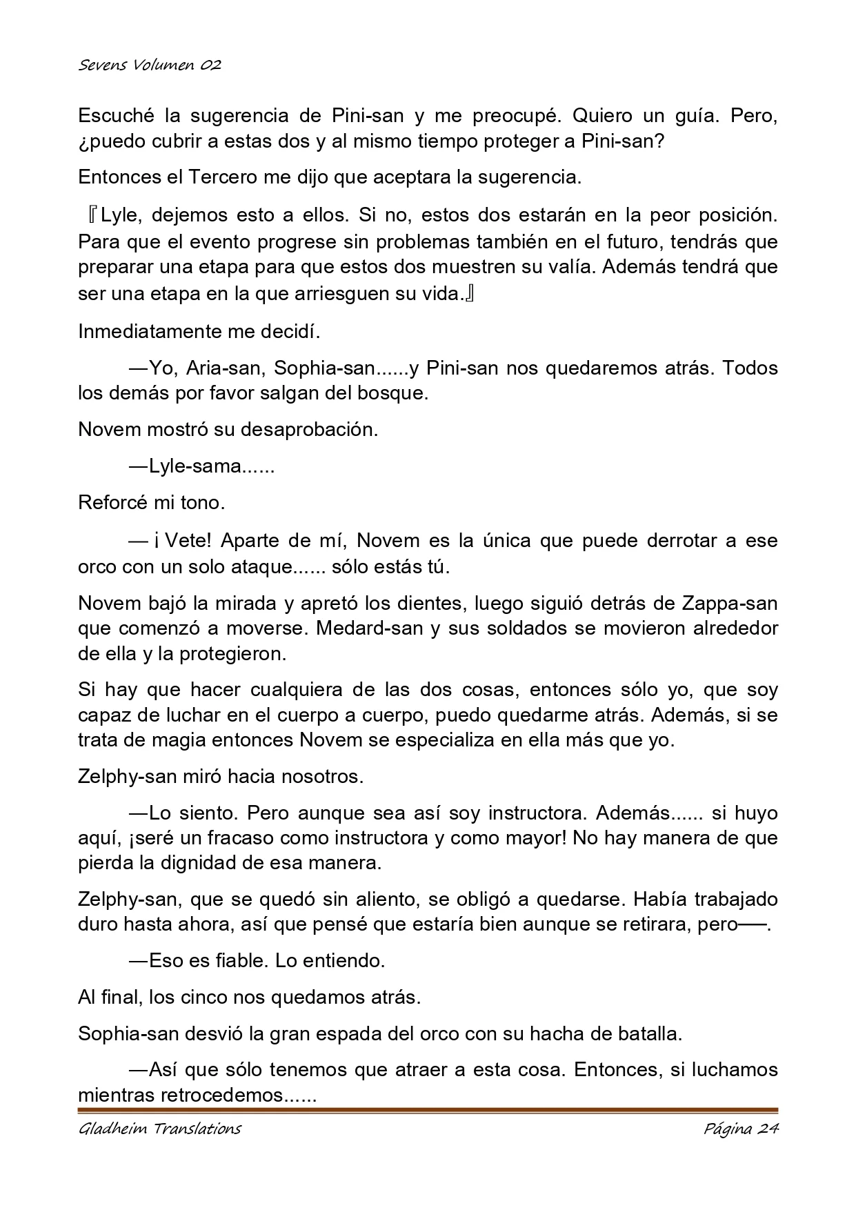 Página 24 del Manga