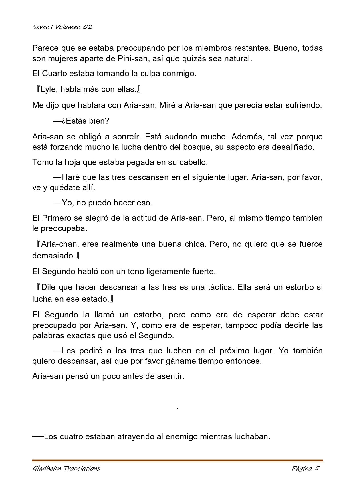 Página 5 del Manga
