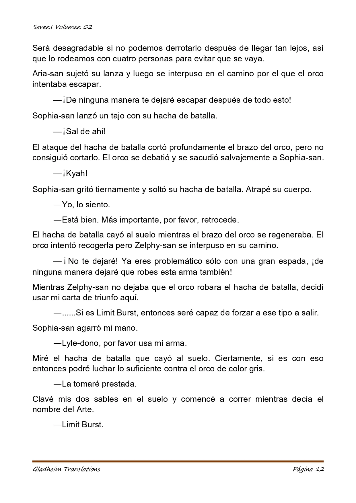 Página 12 del Manga