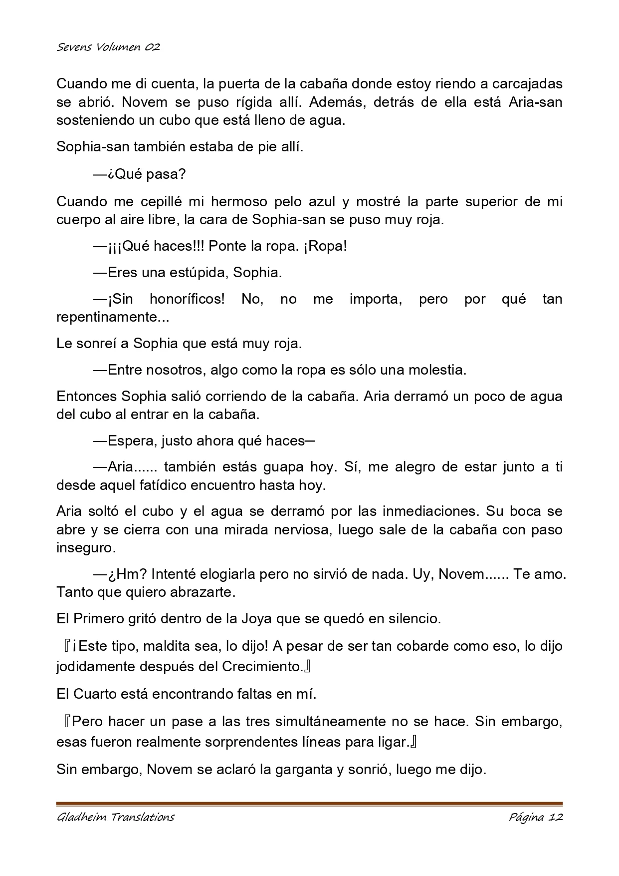 Página 12 del Manga