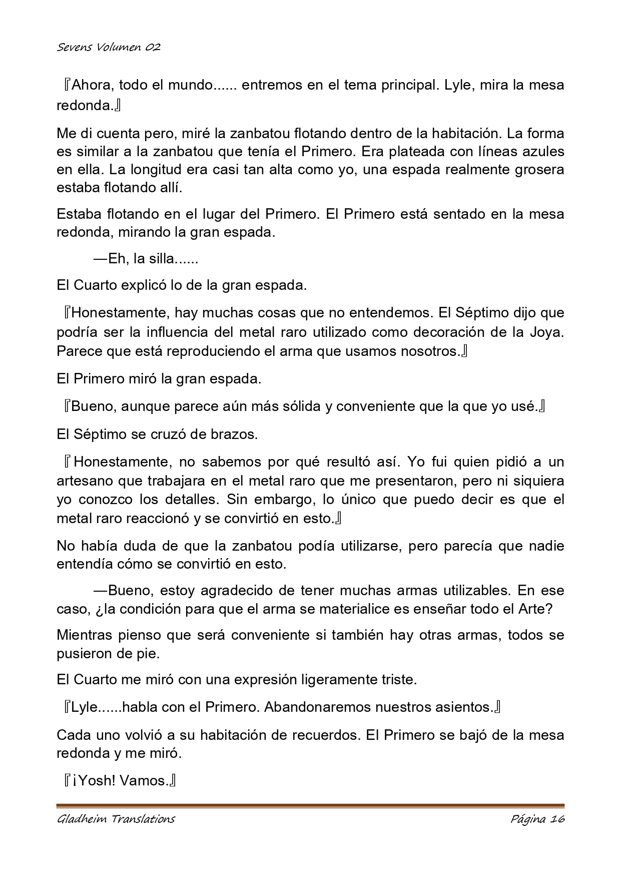 Página 16 del Manga