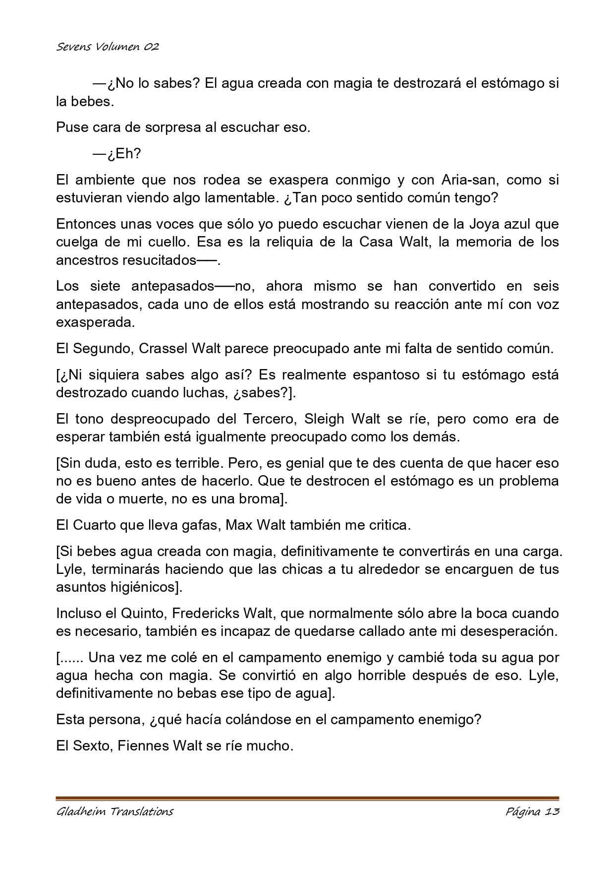 Página 13 del Manga