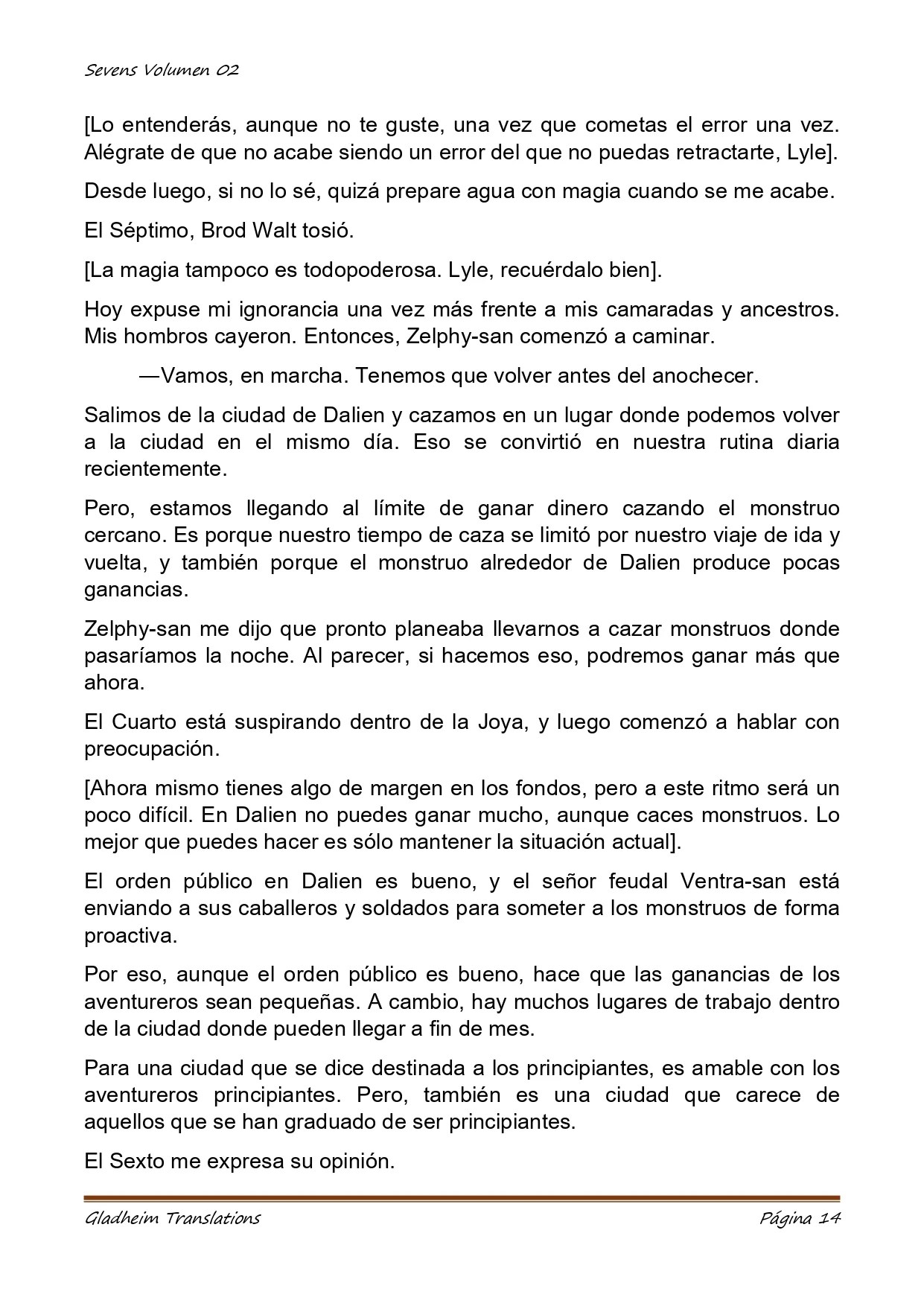 Página 14 del Manga