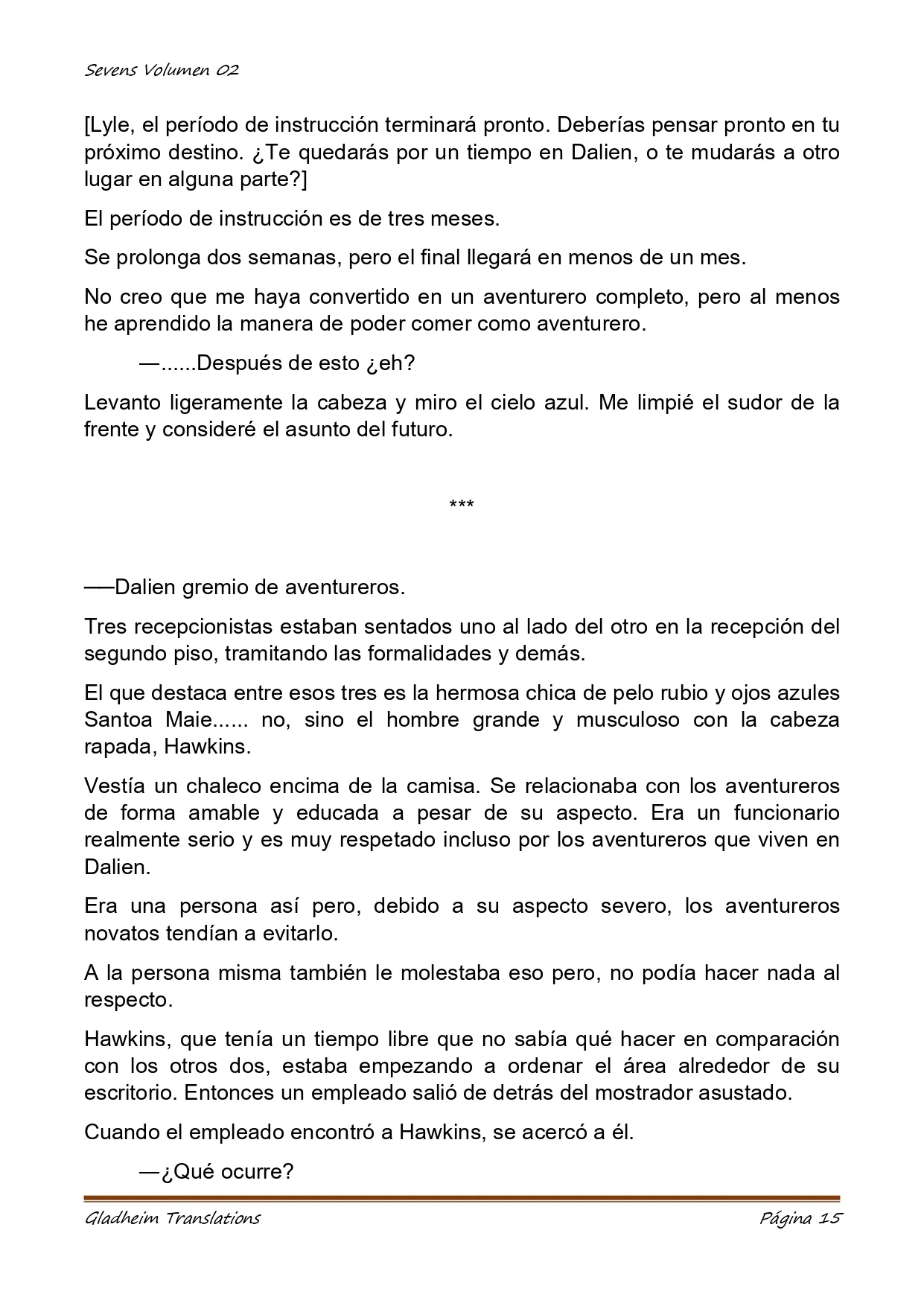 Página 15 del Manga