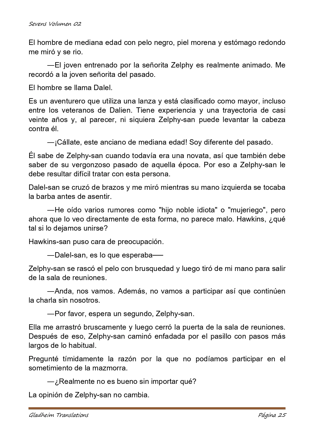 Página 25 del Manga