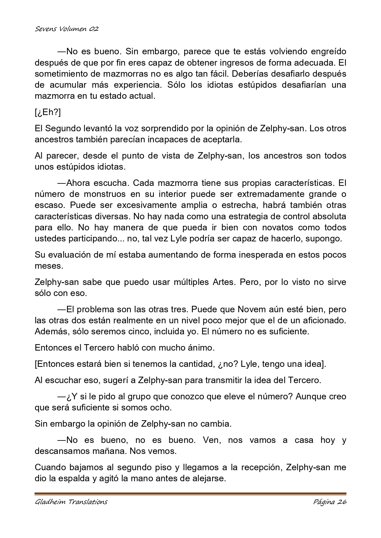 Página 26 del Manga