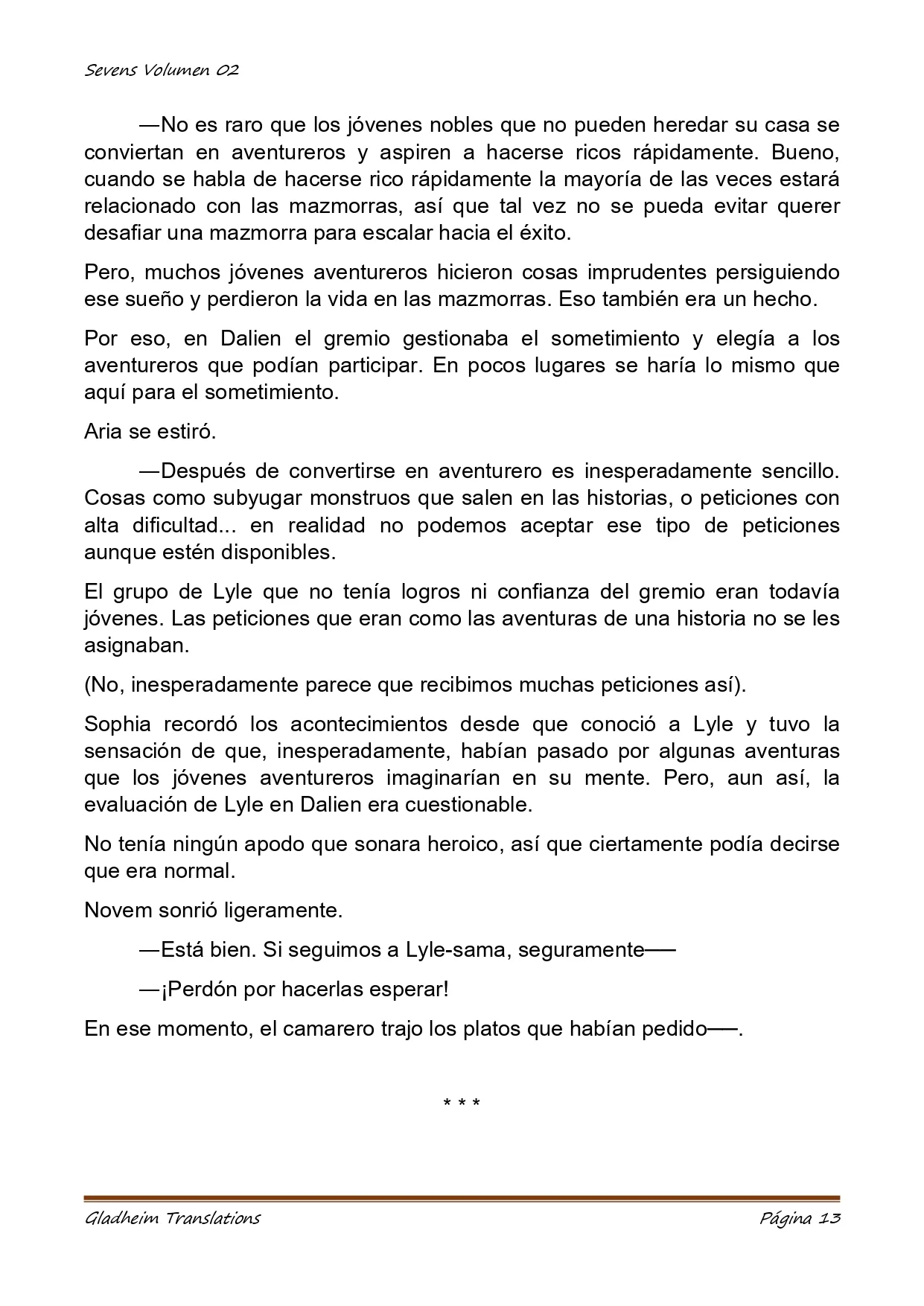 Página 13 del Manga