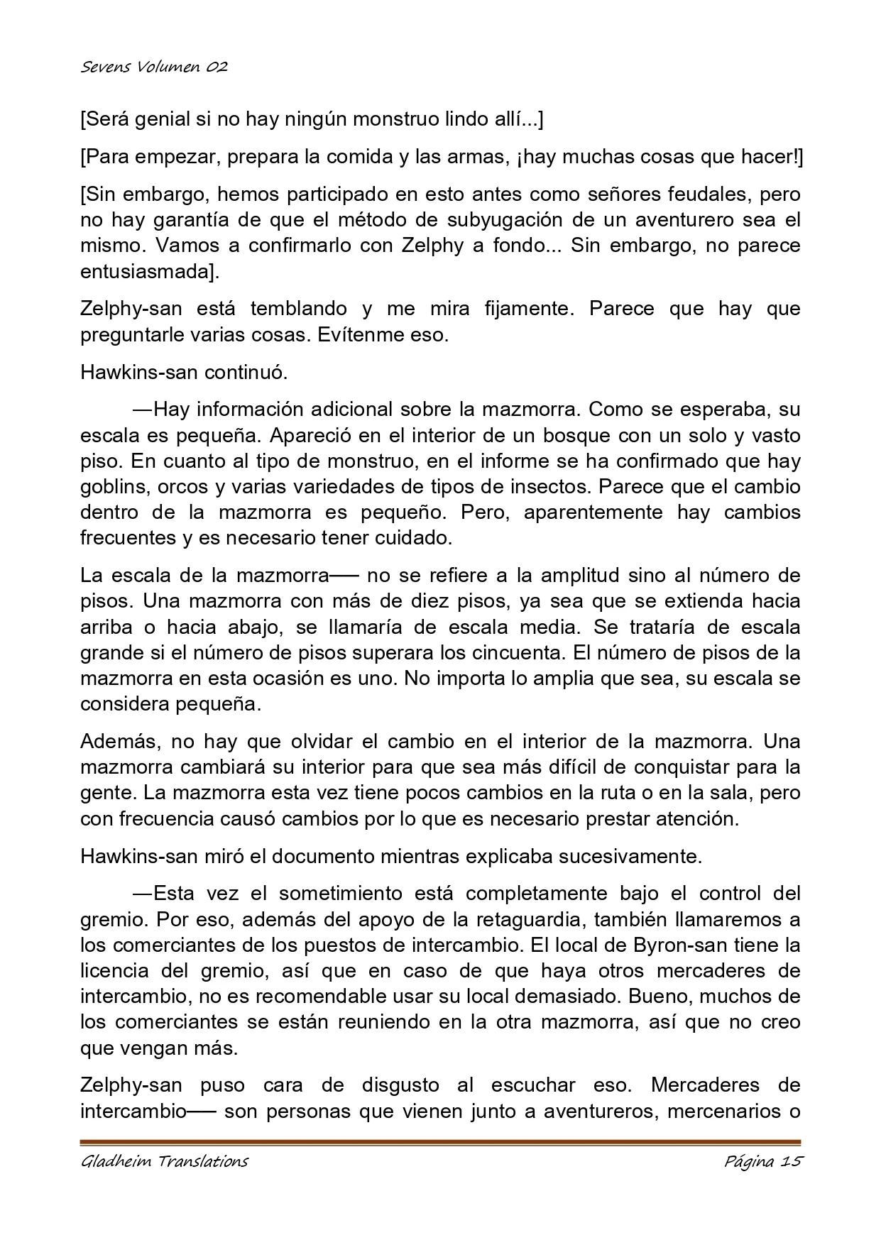 Página 15 del Manga