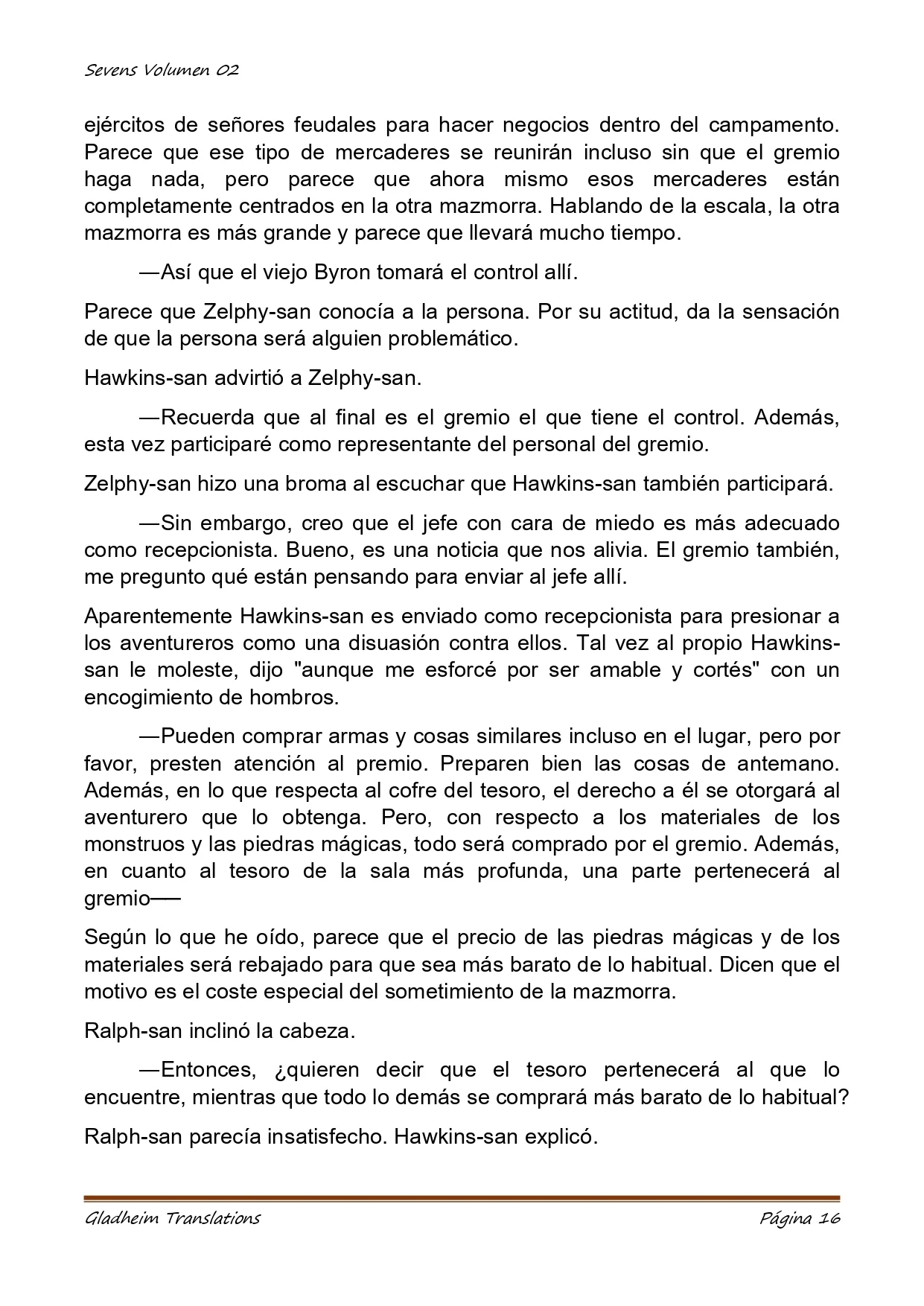 Página 16 del Manga