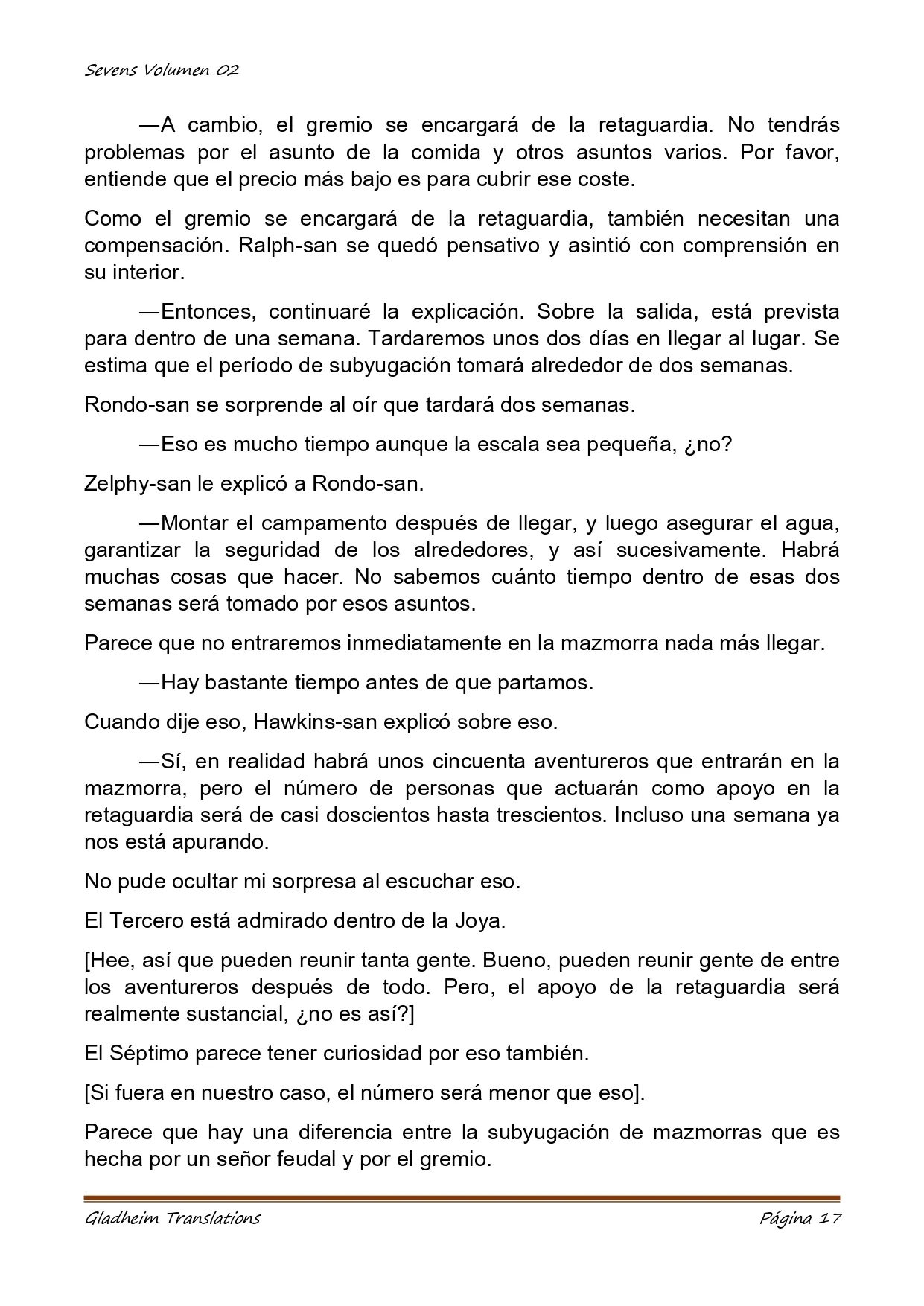 Página 17 del Manga