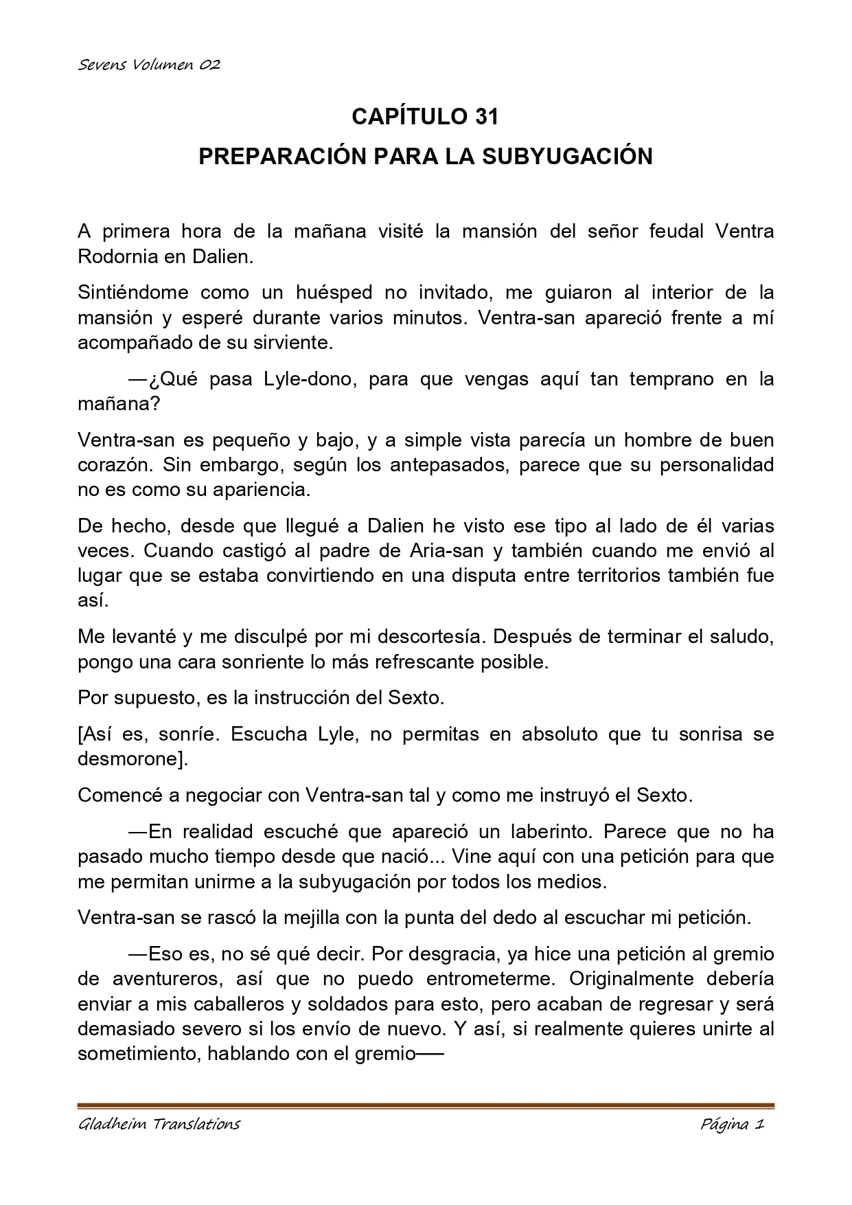 Página 21 del Manga