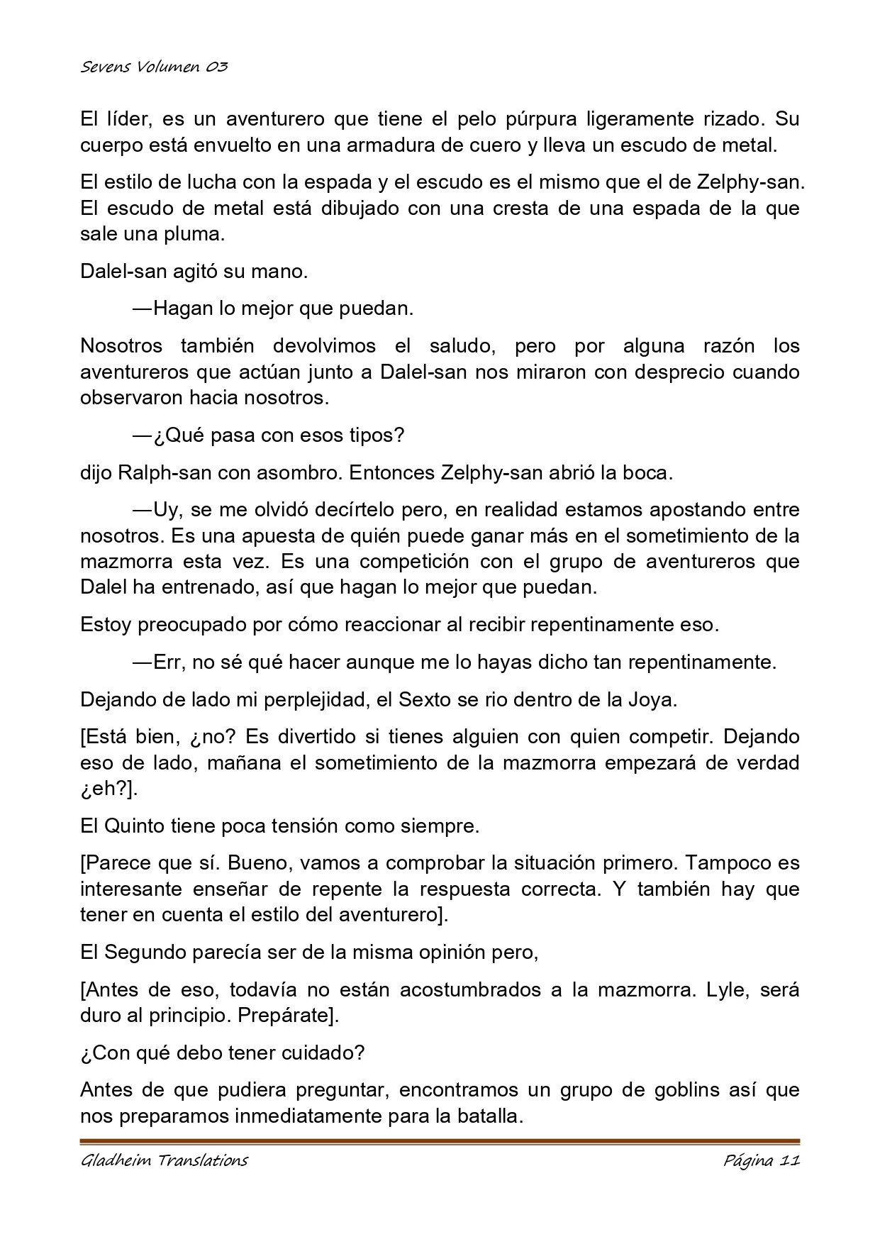 Página 11 del Manga