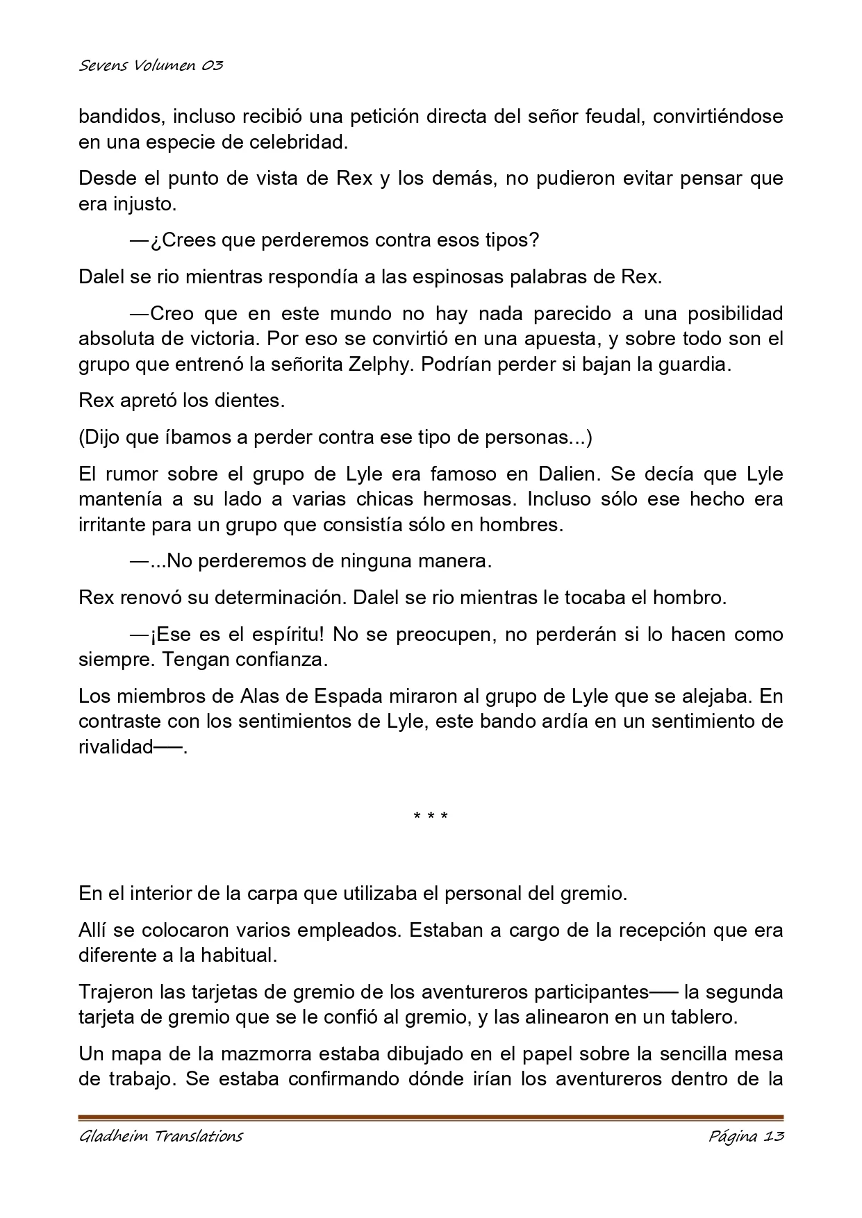 Página 13 del Manga