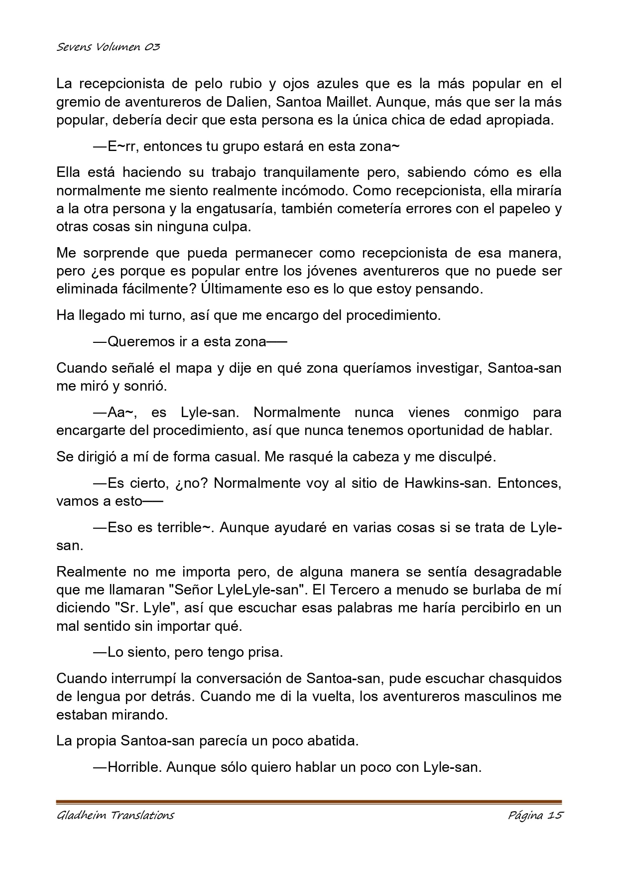 Página 15 del Manga