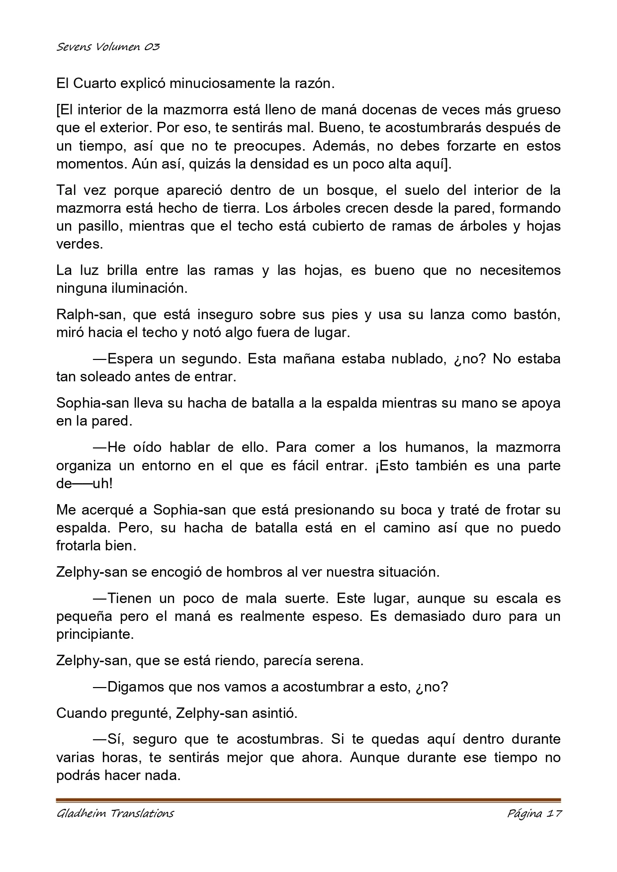 Página 17 del Manga