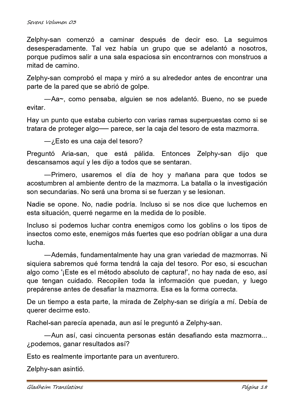 Página 18 del Manga