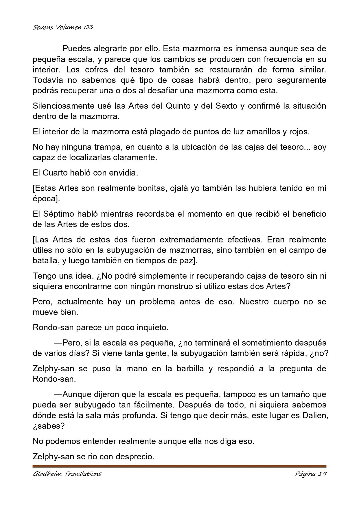 Página 19 del Manga