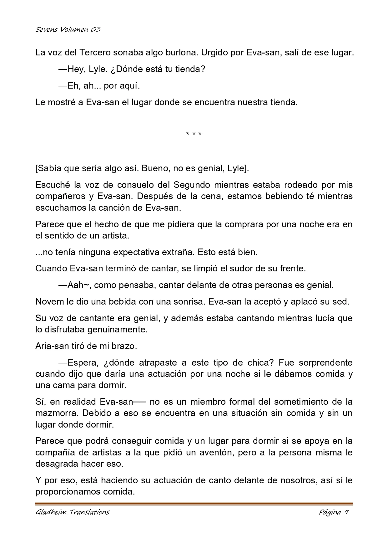 Página 9 del Manga