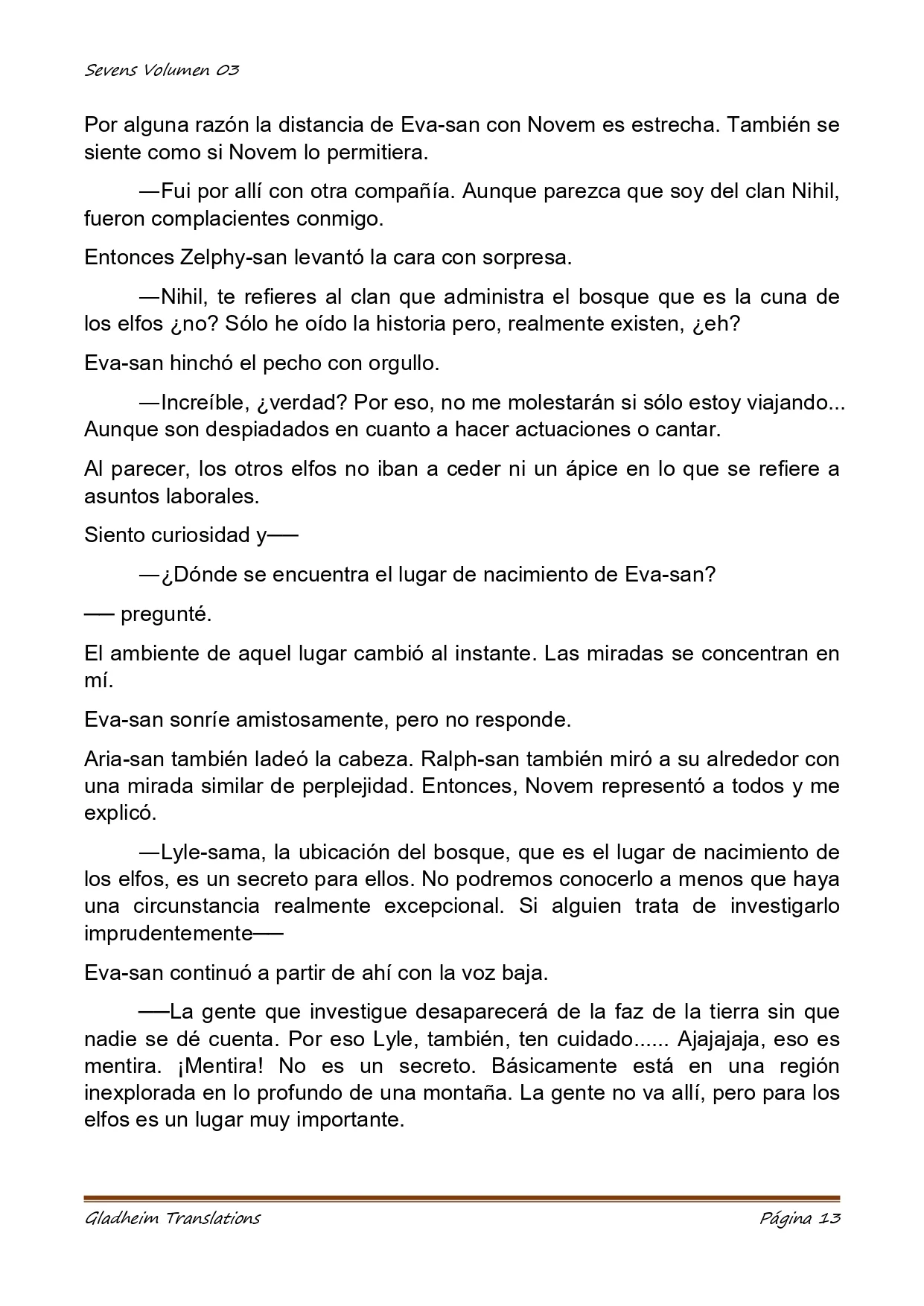 Página 13 del Manga