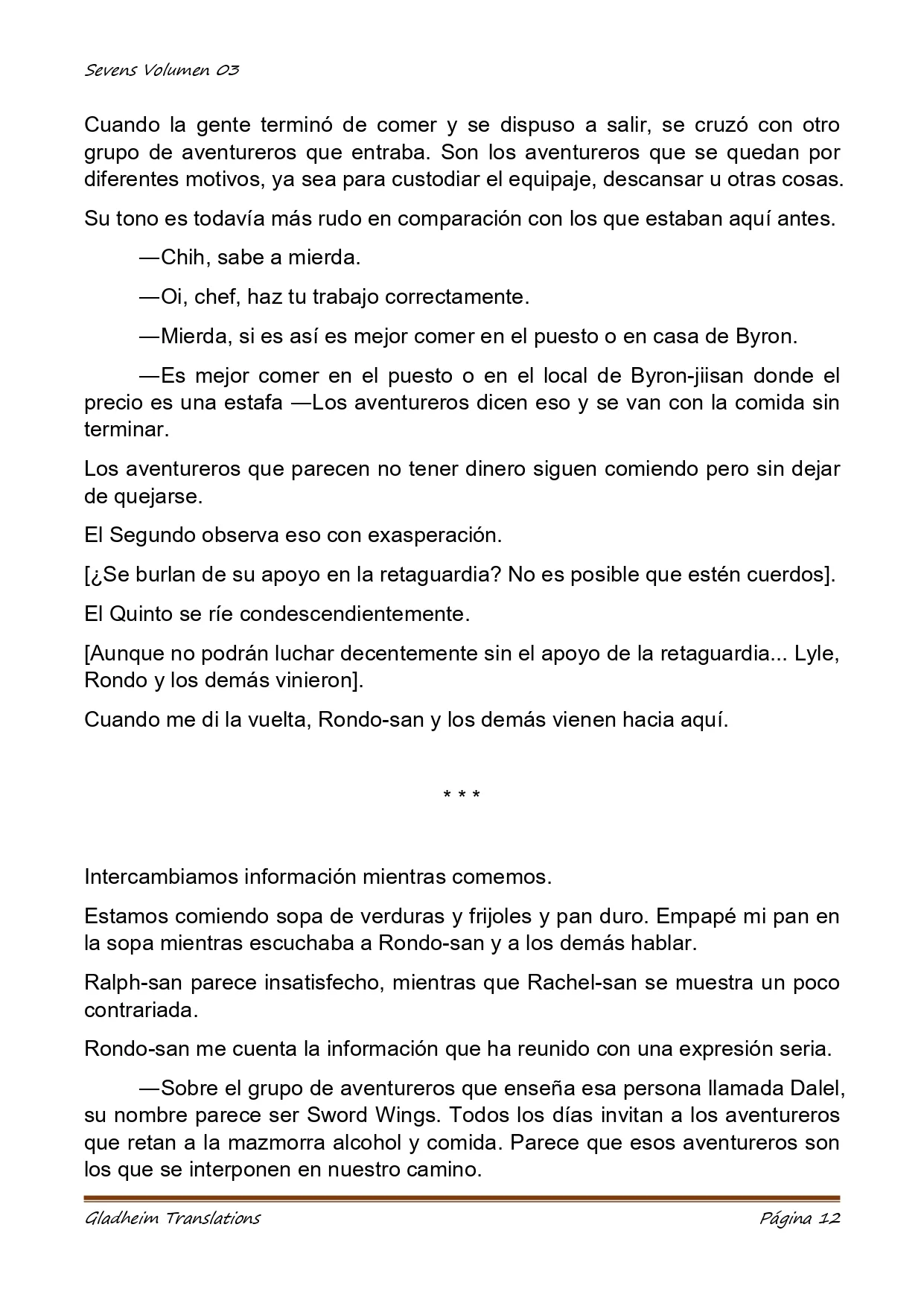 Página 12 del Manga