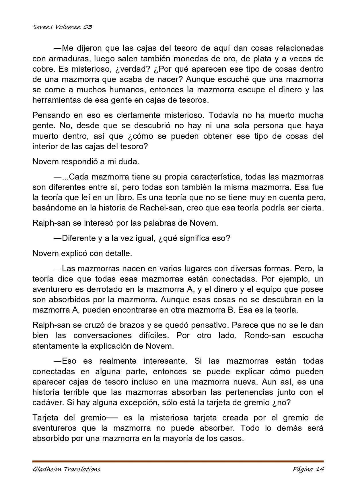 Página 14 del Manga