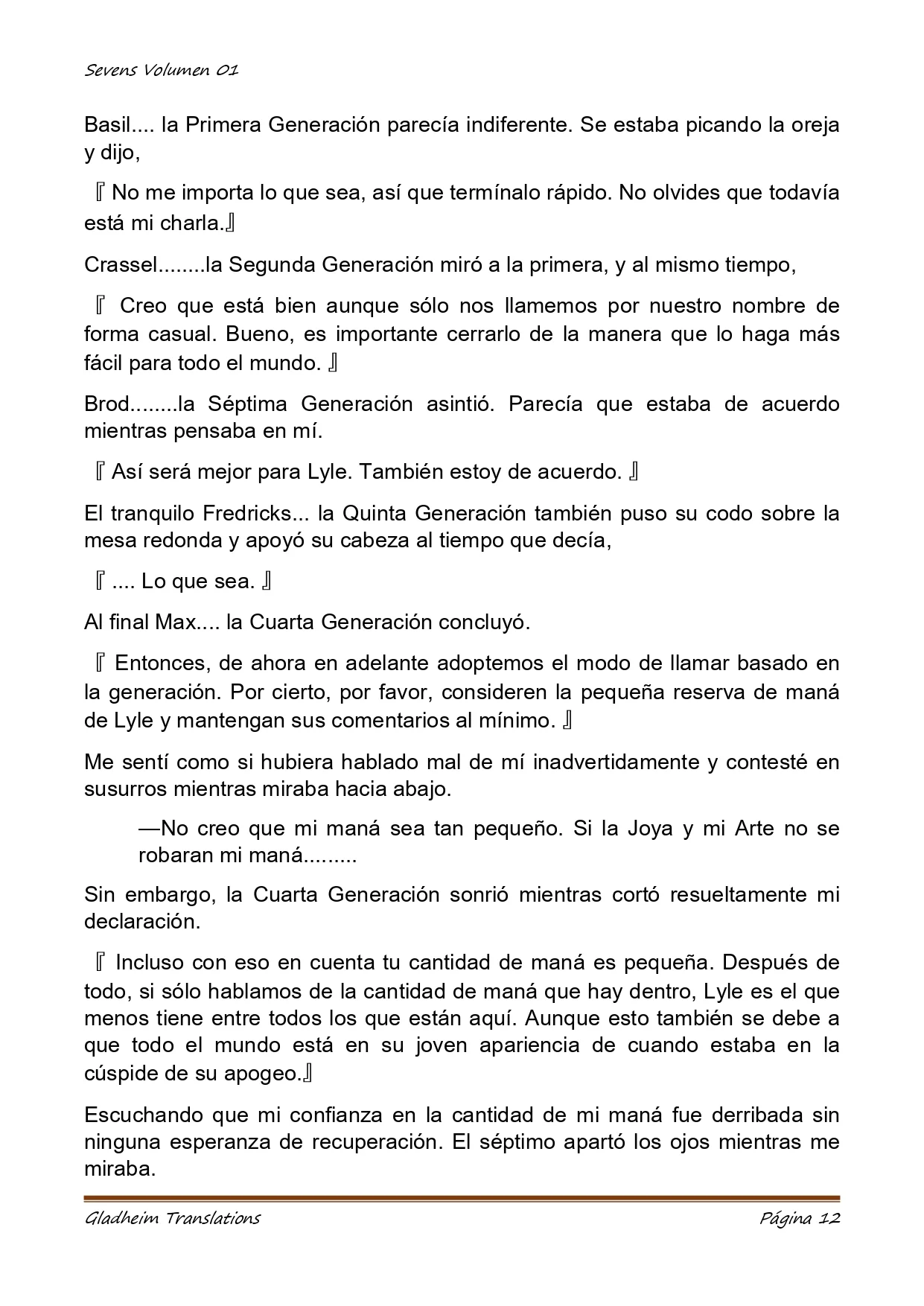 Página 12 del Manga