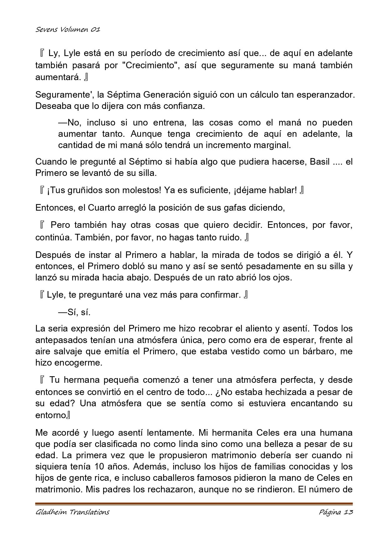 Página 13 del Manga