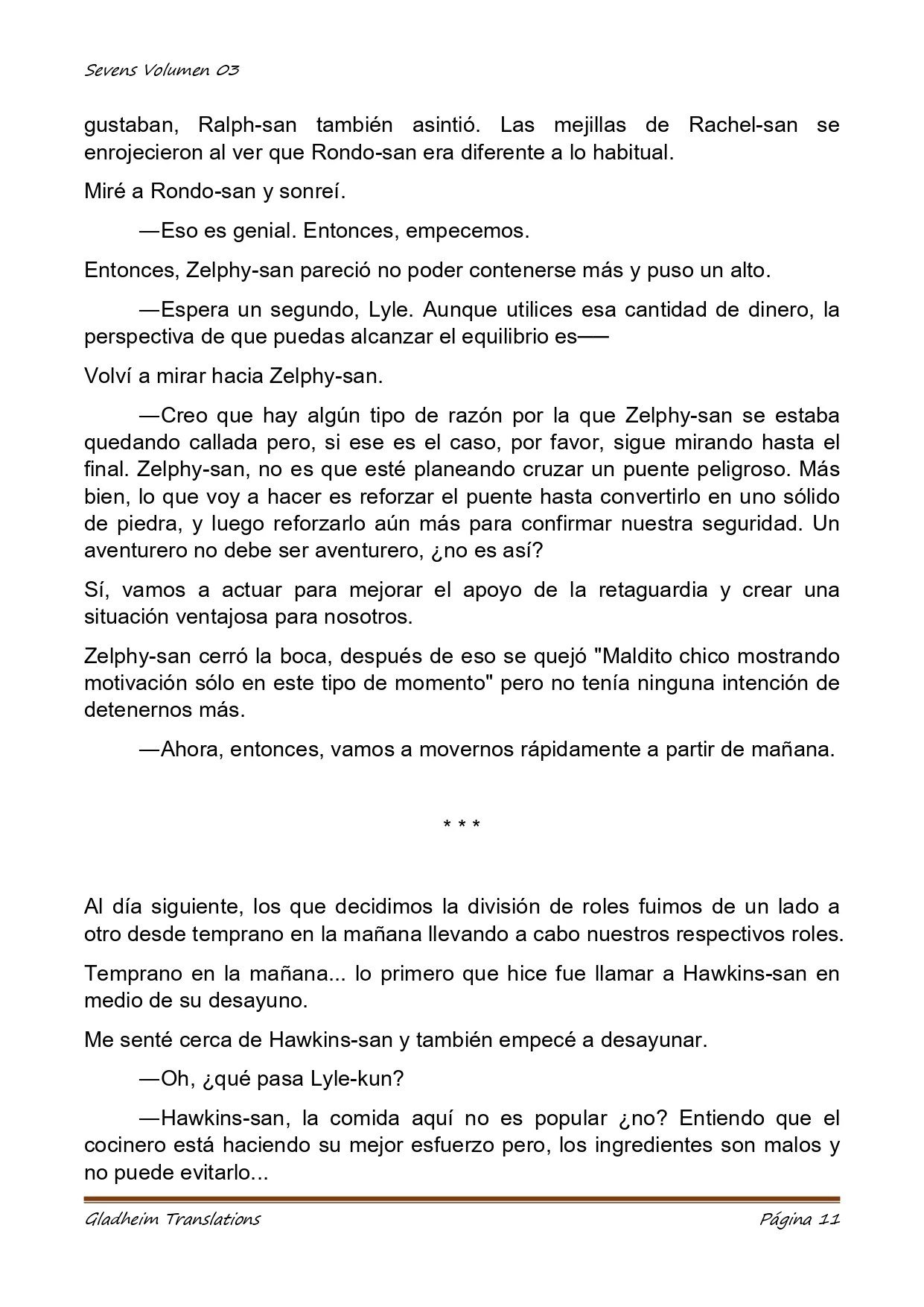 Página 11 del Manga