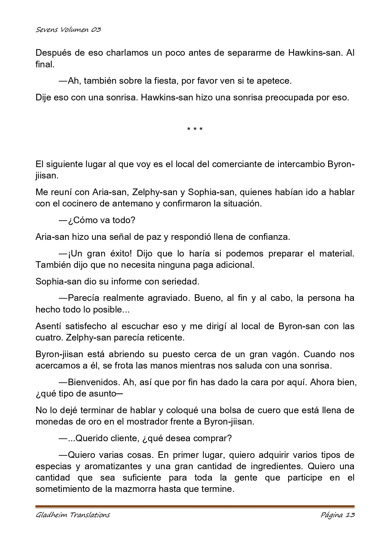 Página 13 del Manga