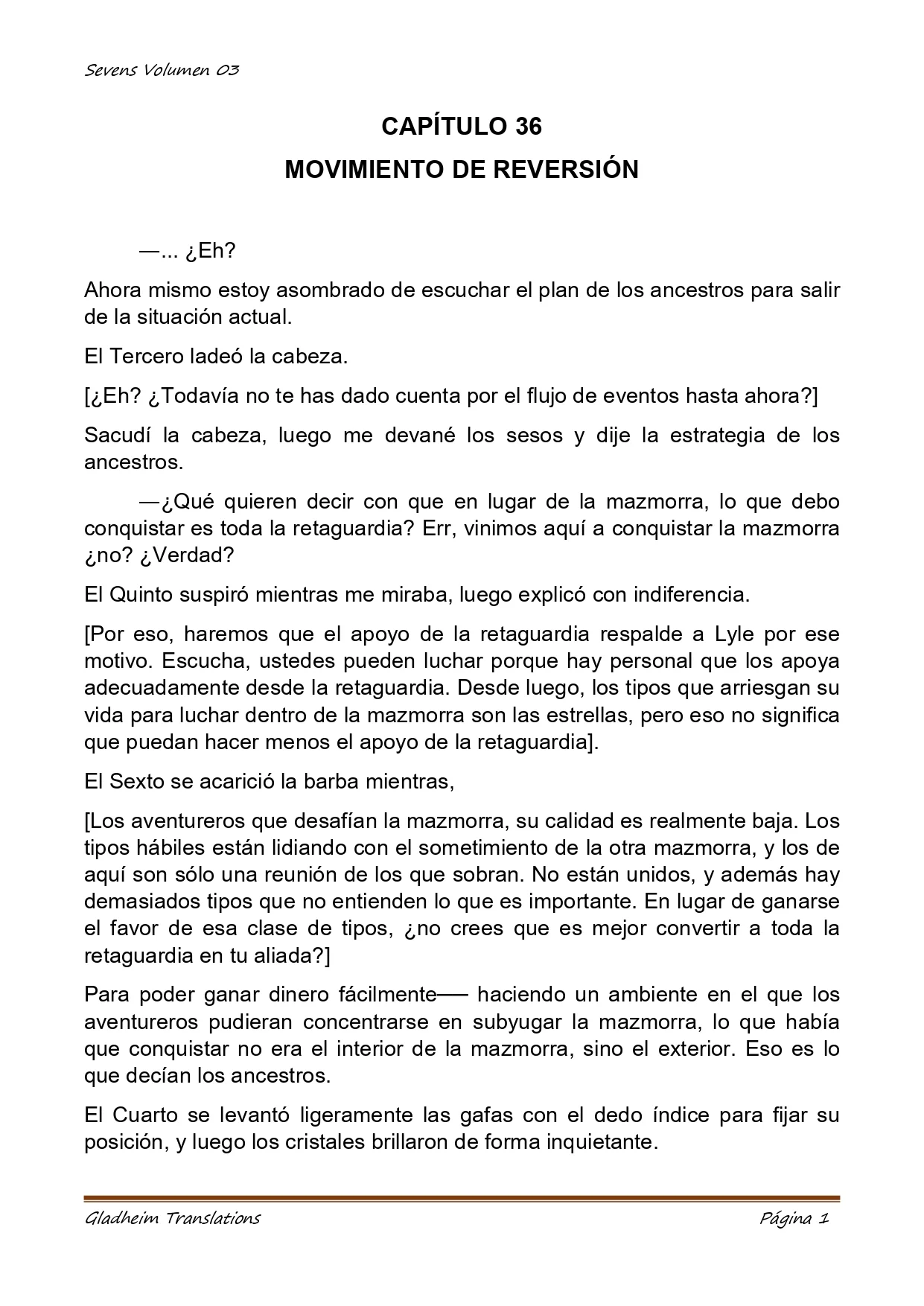 Página 20 del Manga