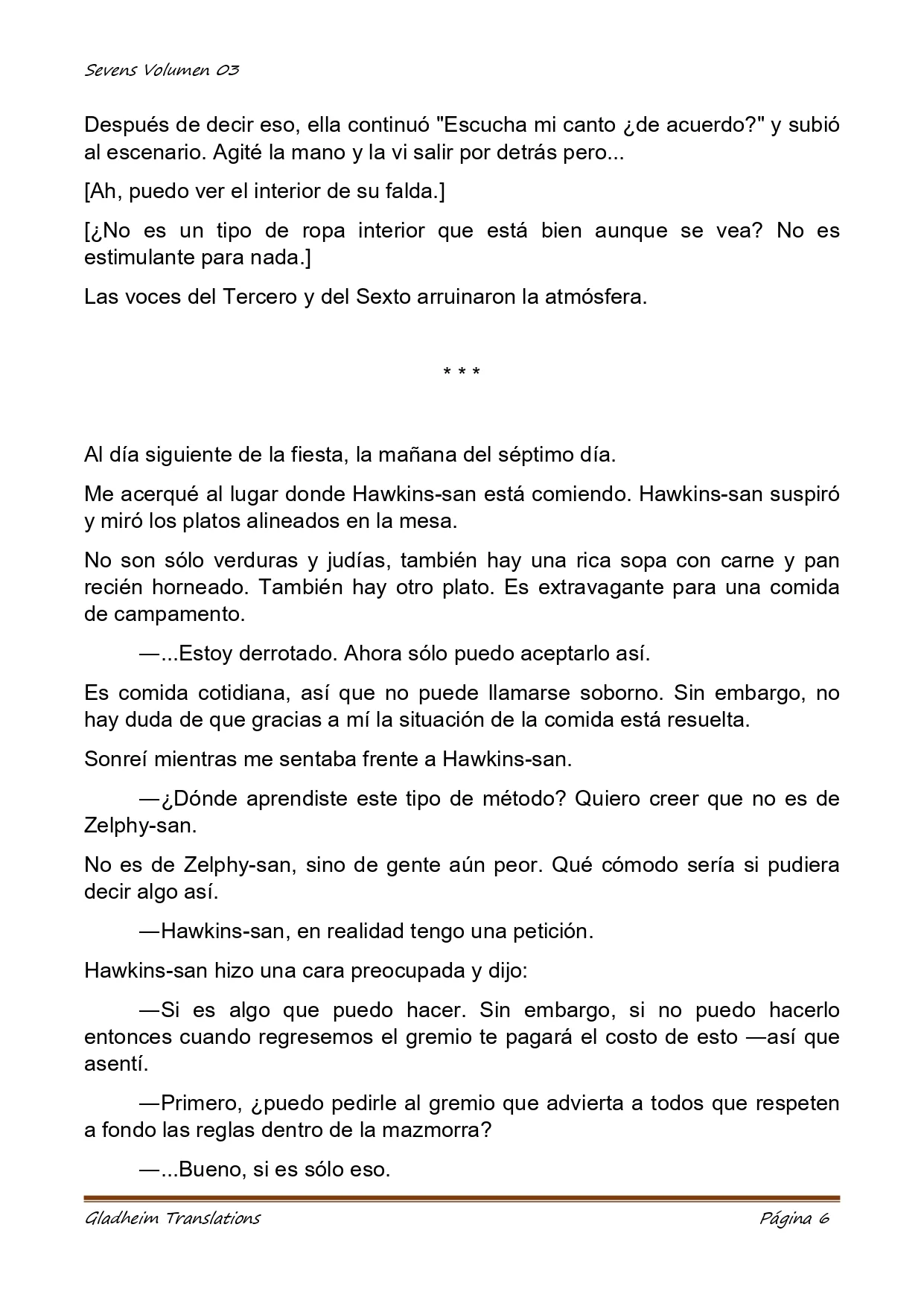 Página 6 del Manga