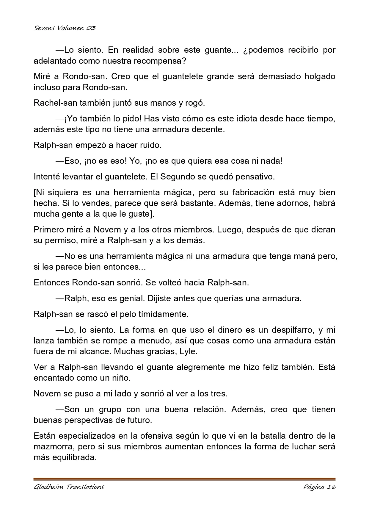 Página 16 del Manga