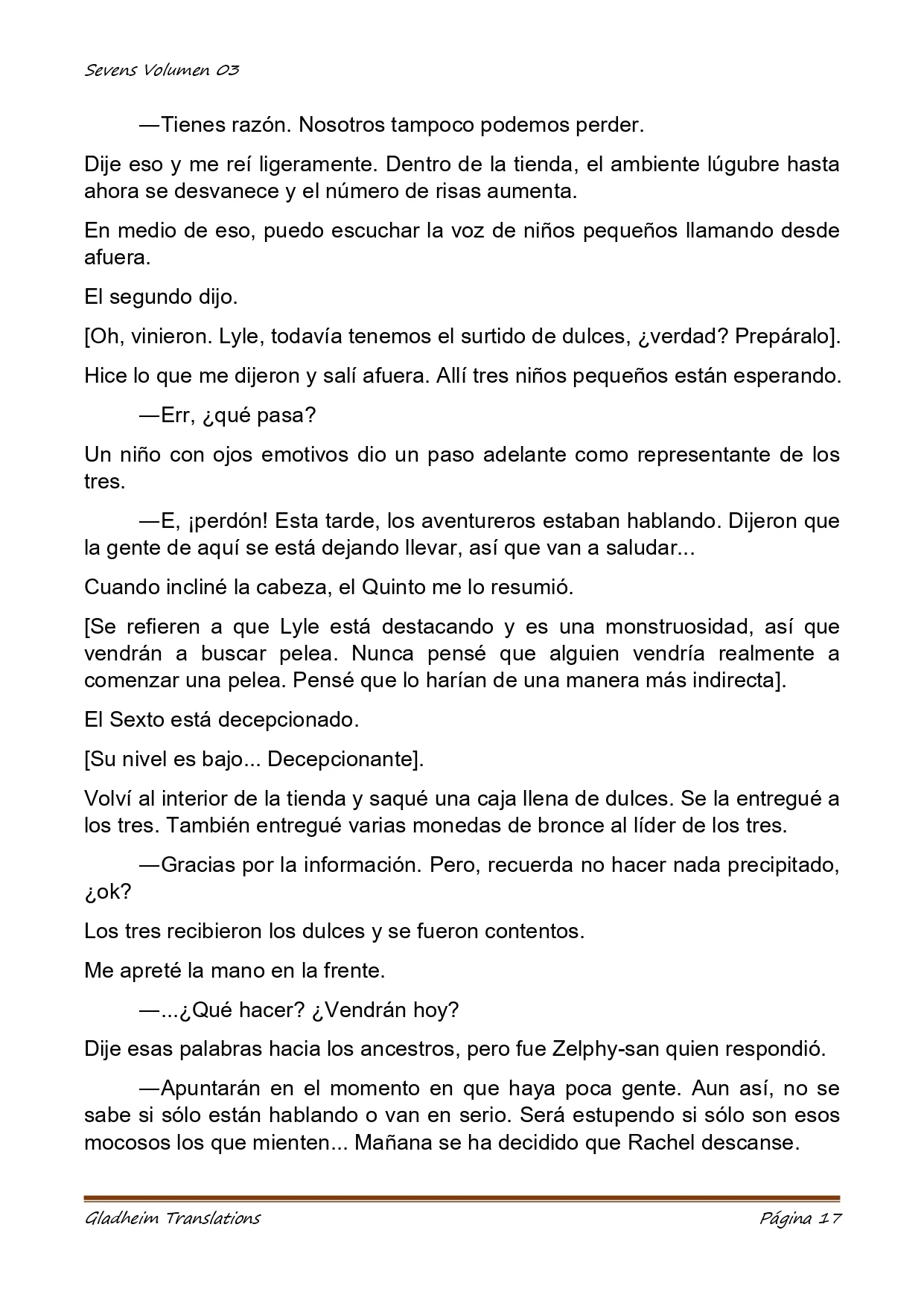 Página 17 del Manga