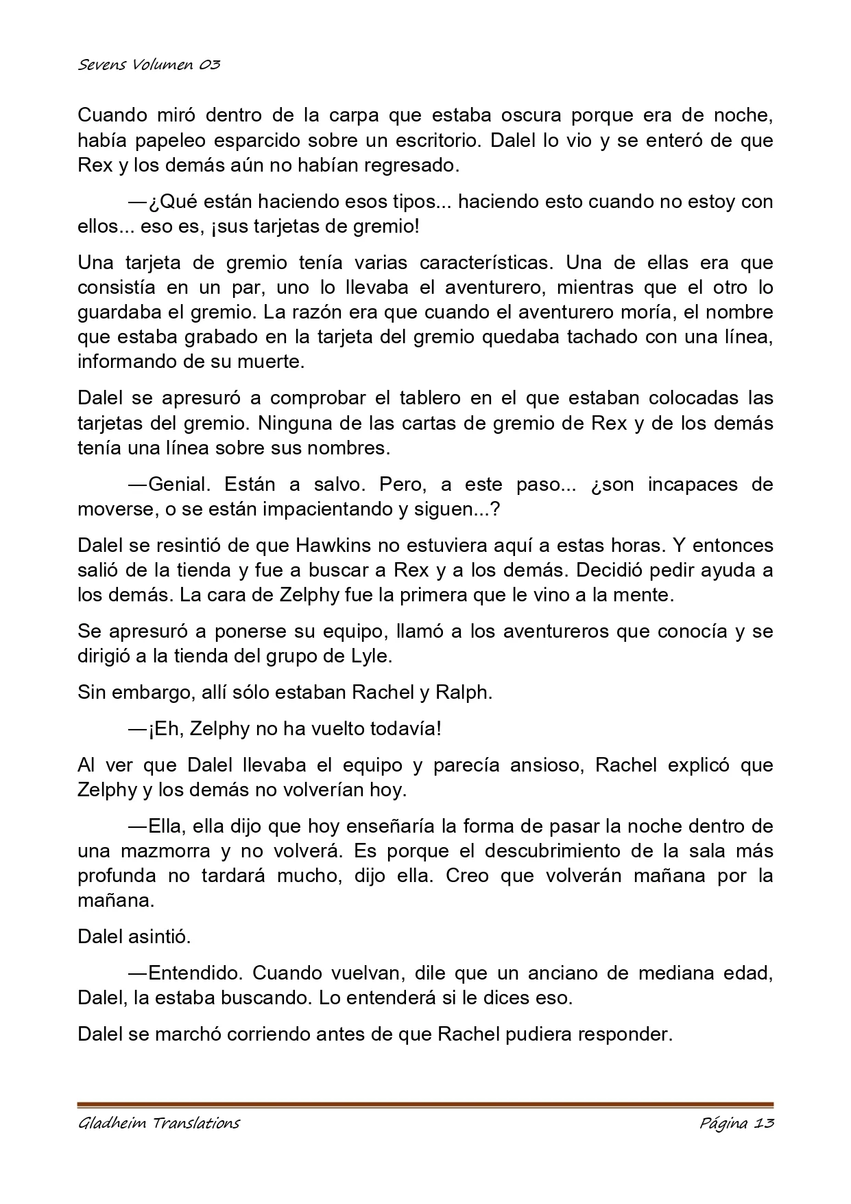 Página 13 del Manga