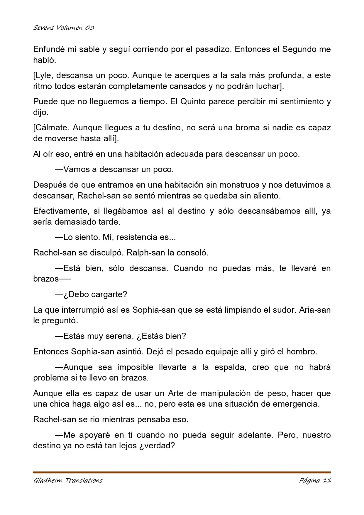 Página 11 del Manga