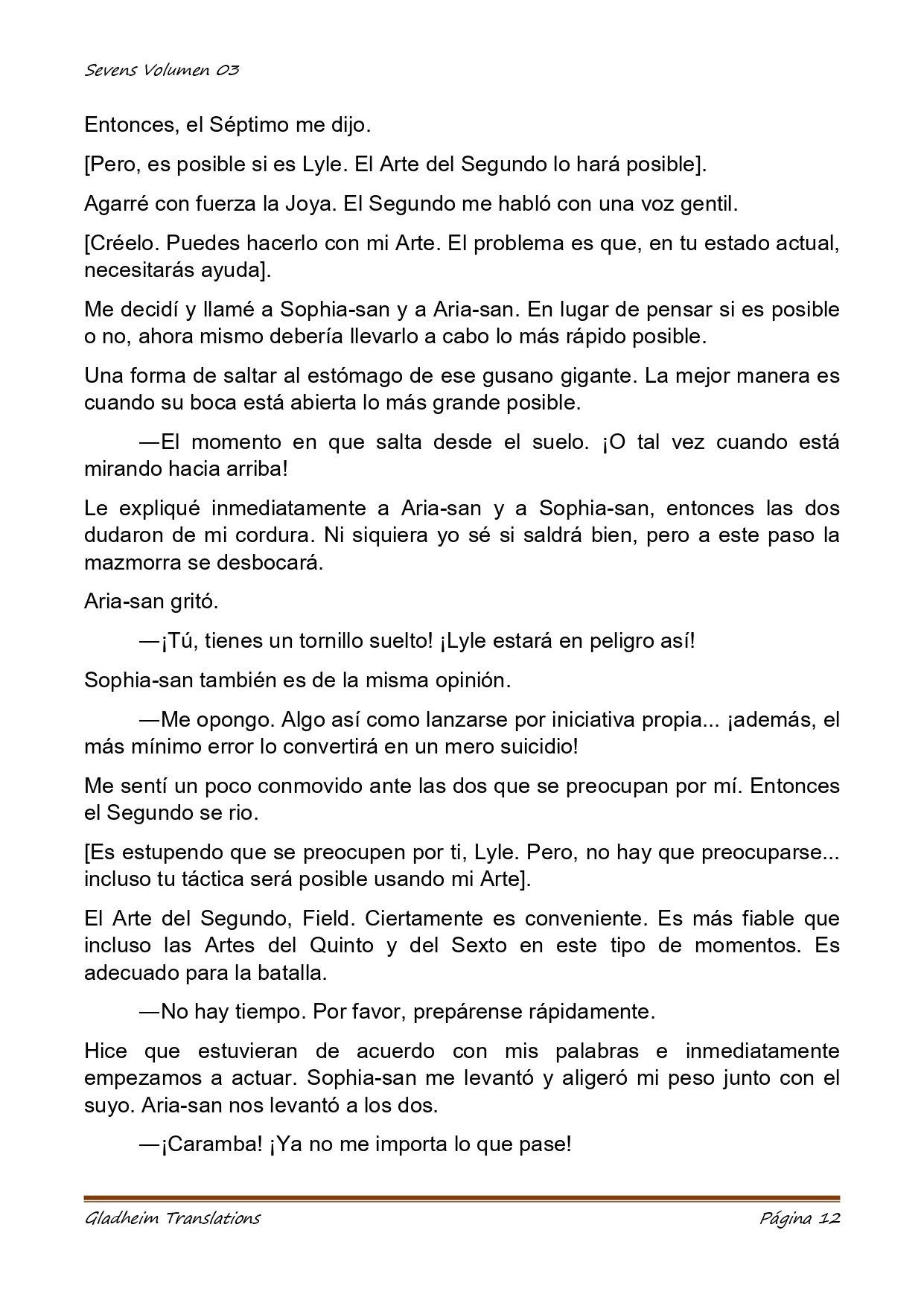 Página 12 del Manga