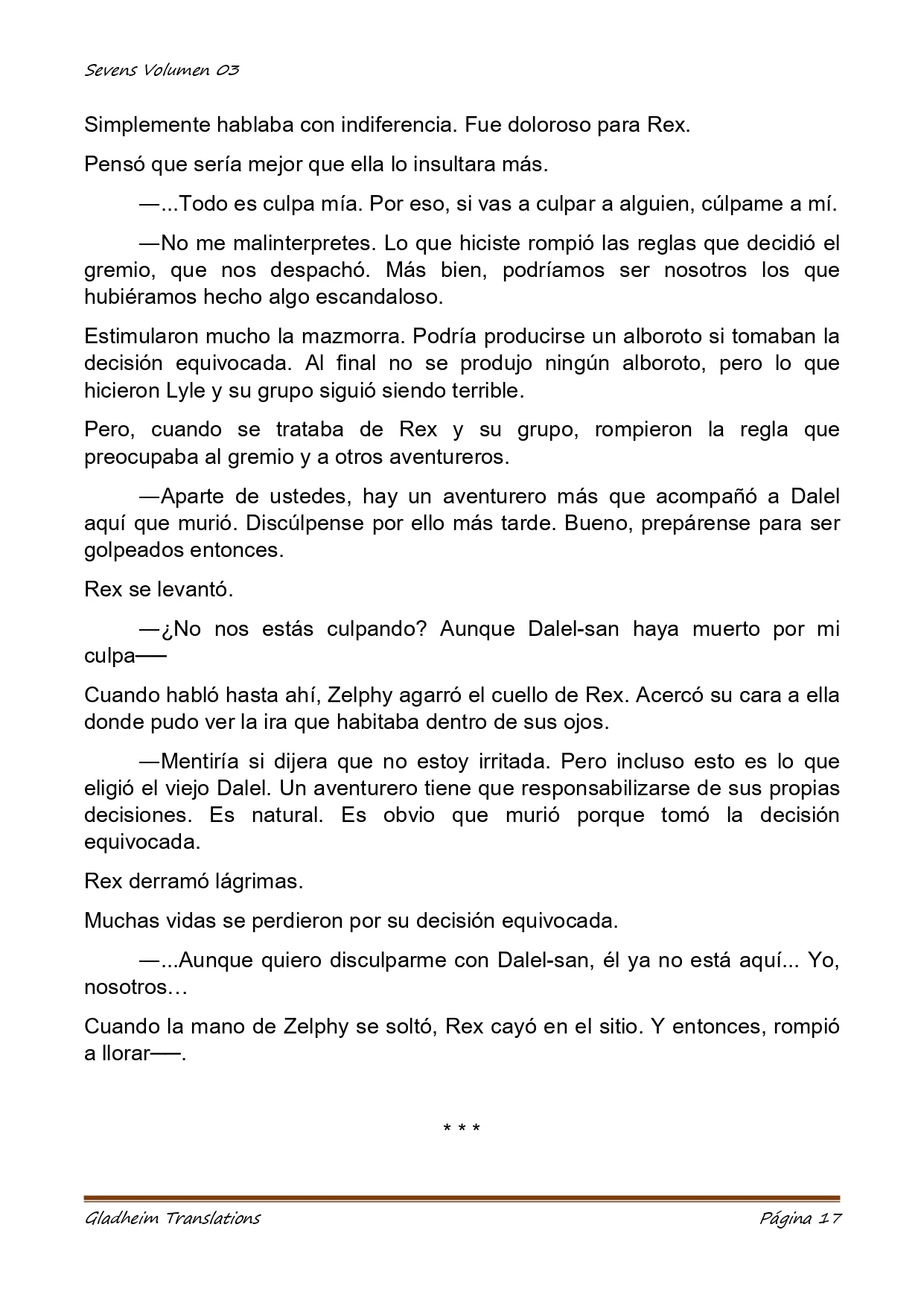 Página 17 del Manga