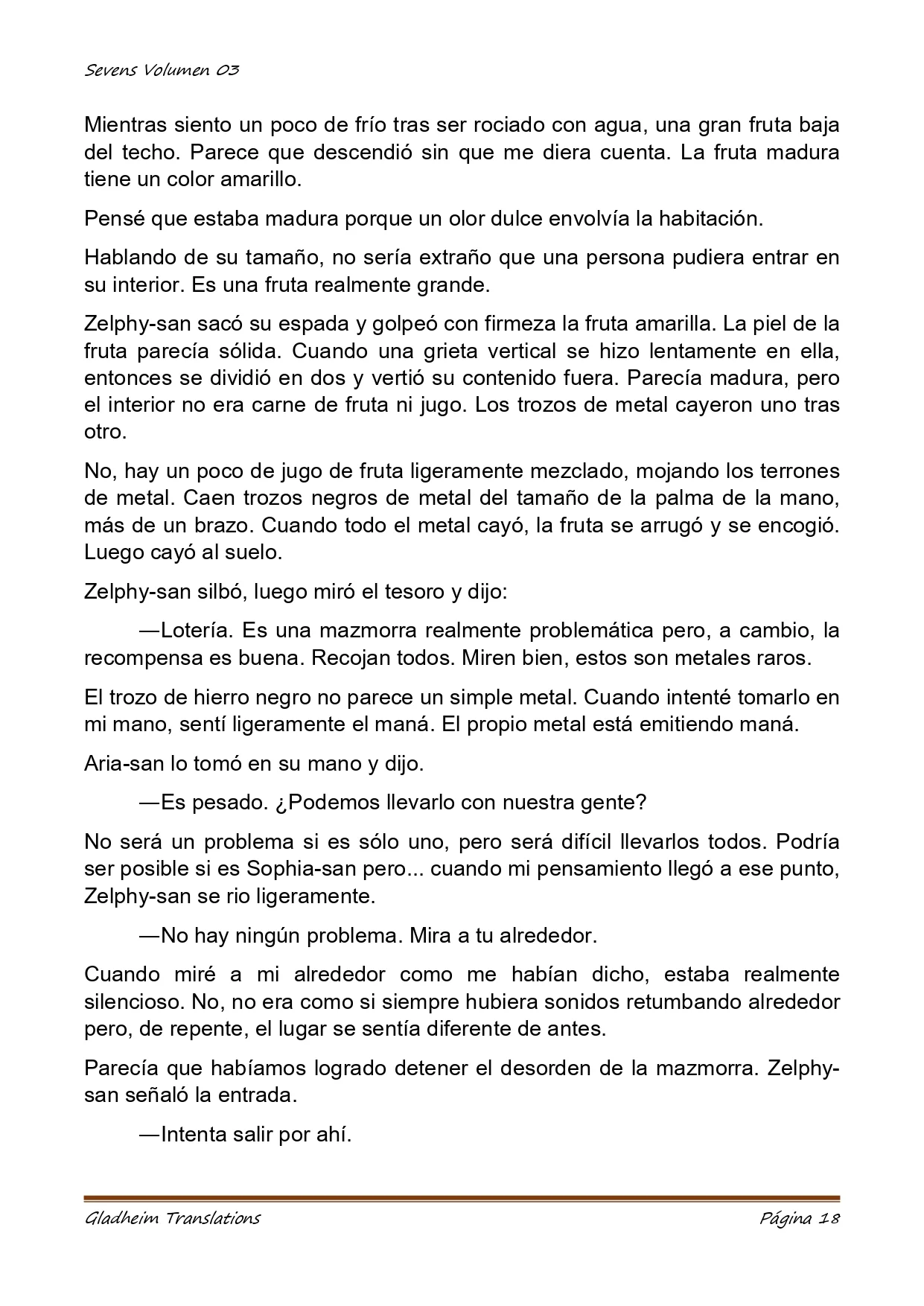 Página 18 del Manga