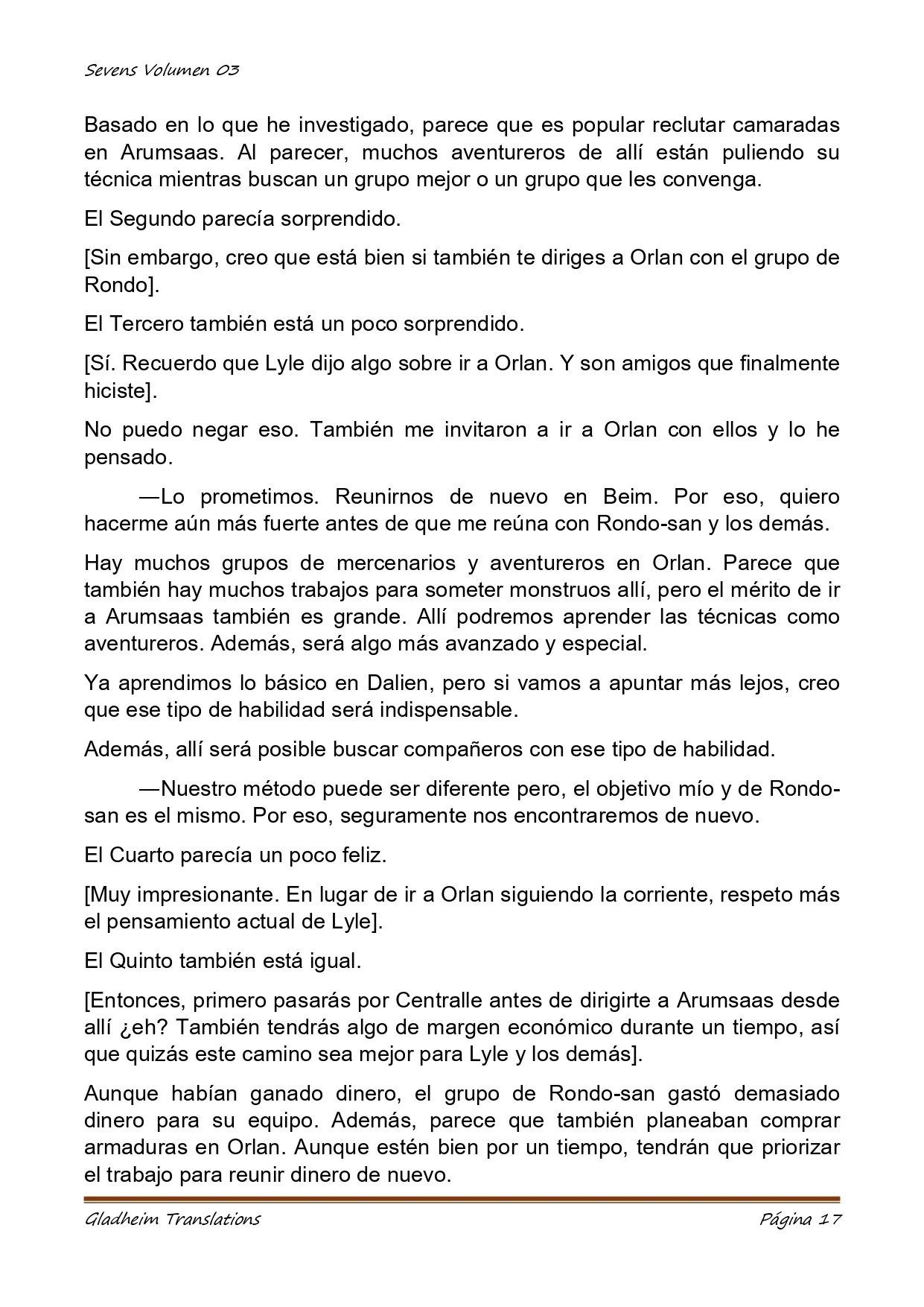 Página 17 del Manga