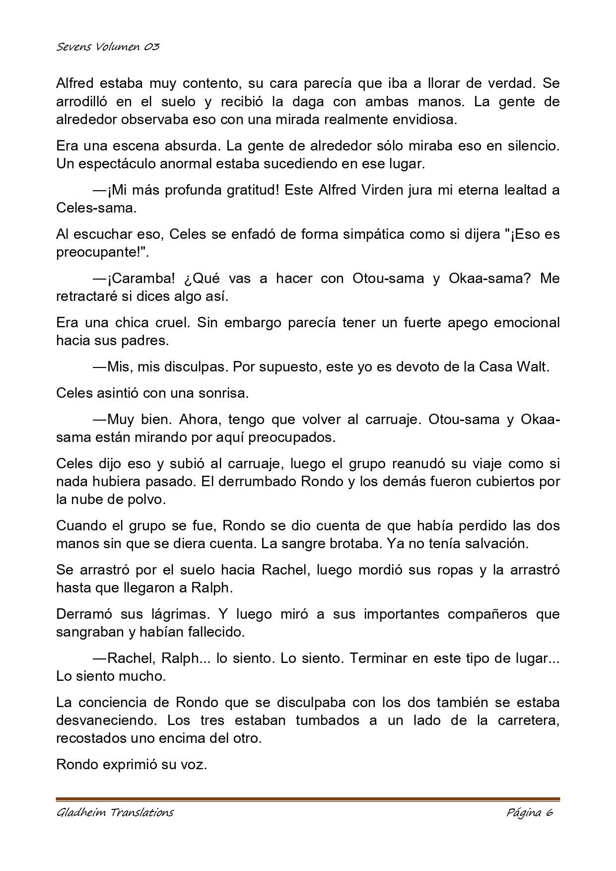 Página 6 del Manga