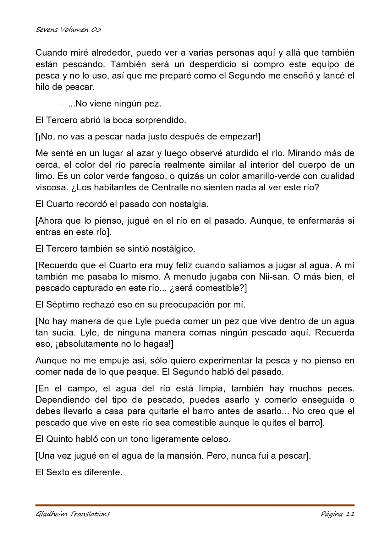 Página 11 del Manga