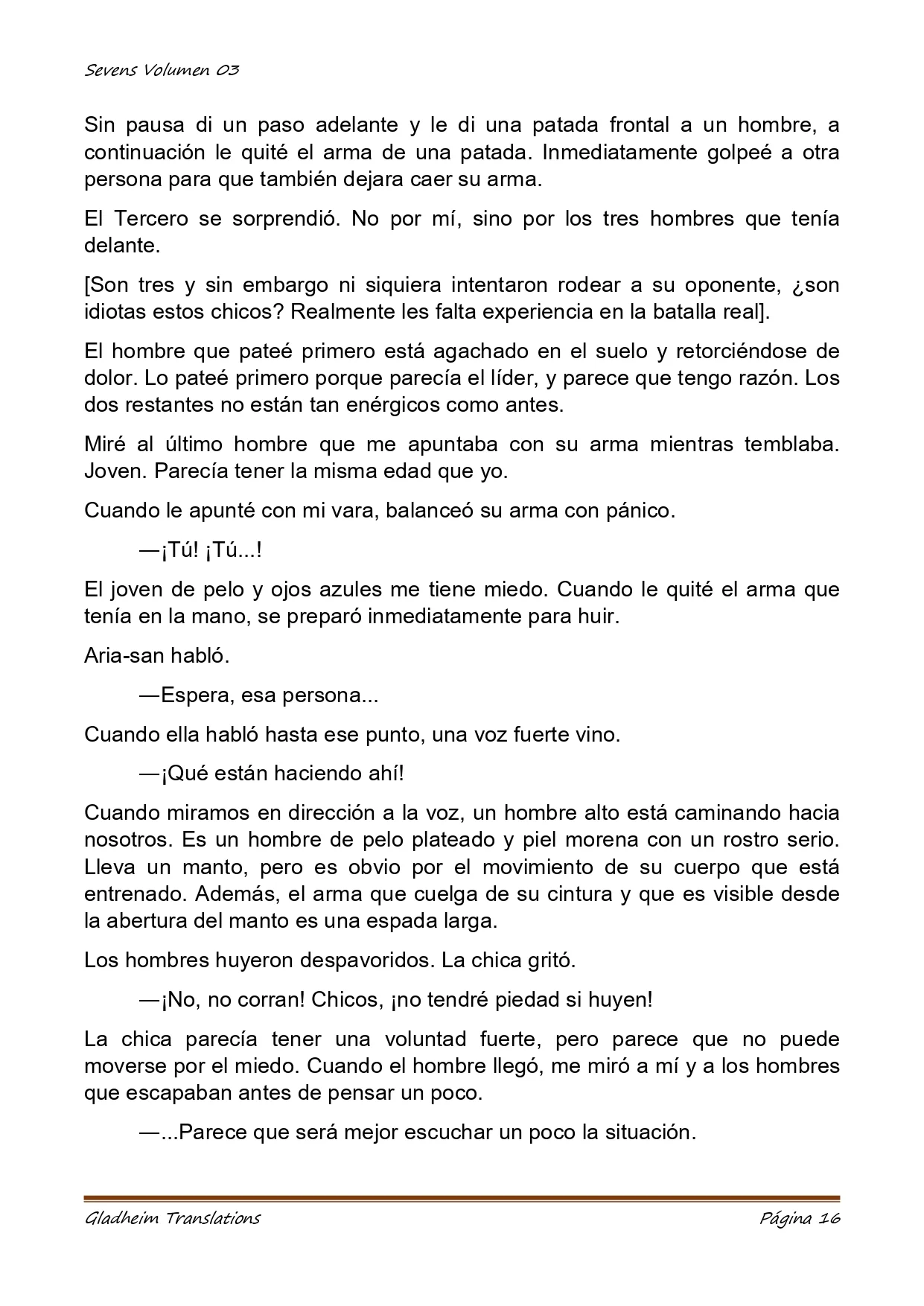 Página 16 del Manga