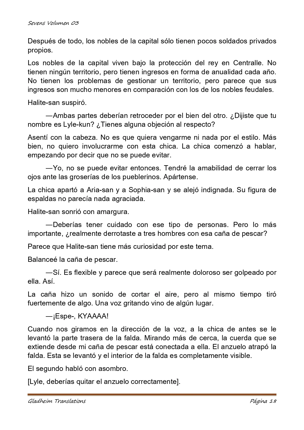 Página 18 del Manga