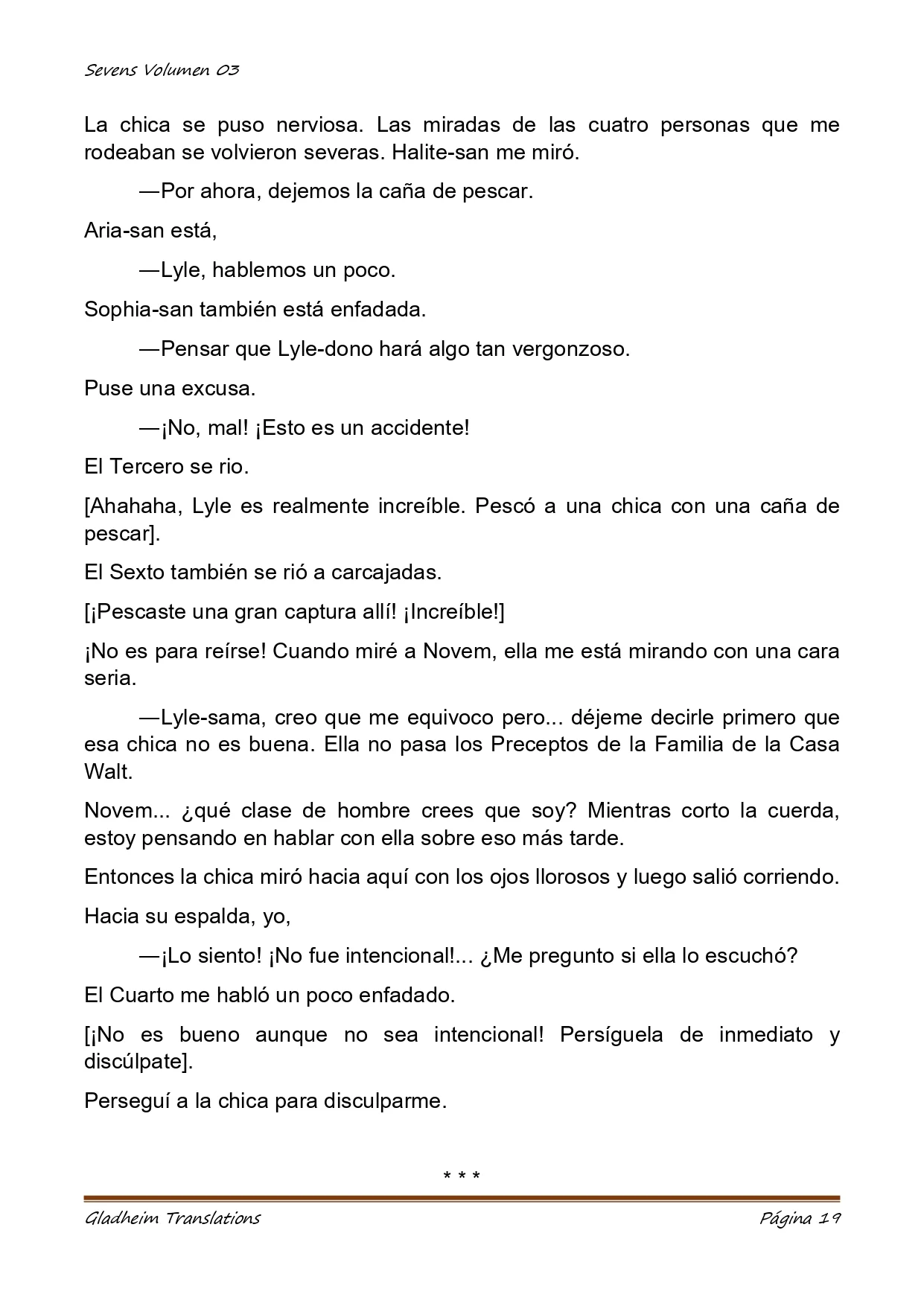 Página 19 del Manga